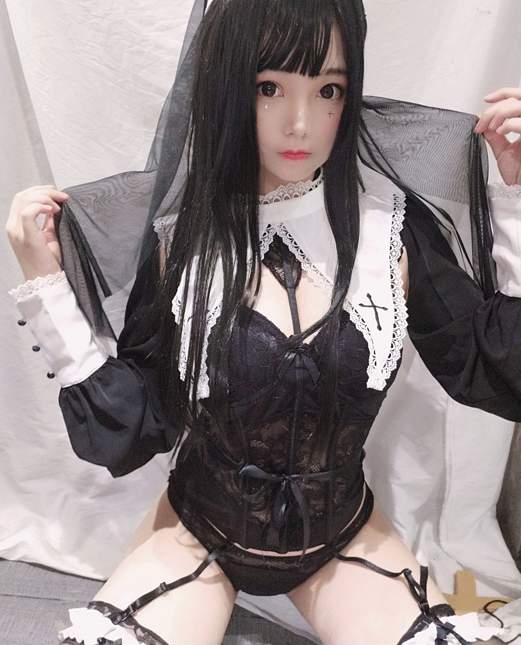 [Cosplay写真] 萌系小姐姐蜜汁猫裘 - 修女