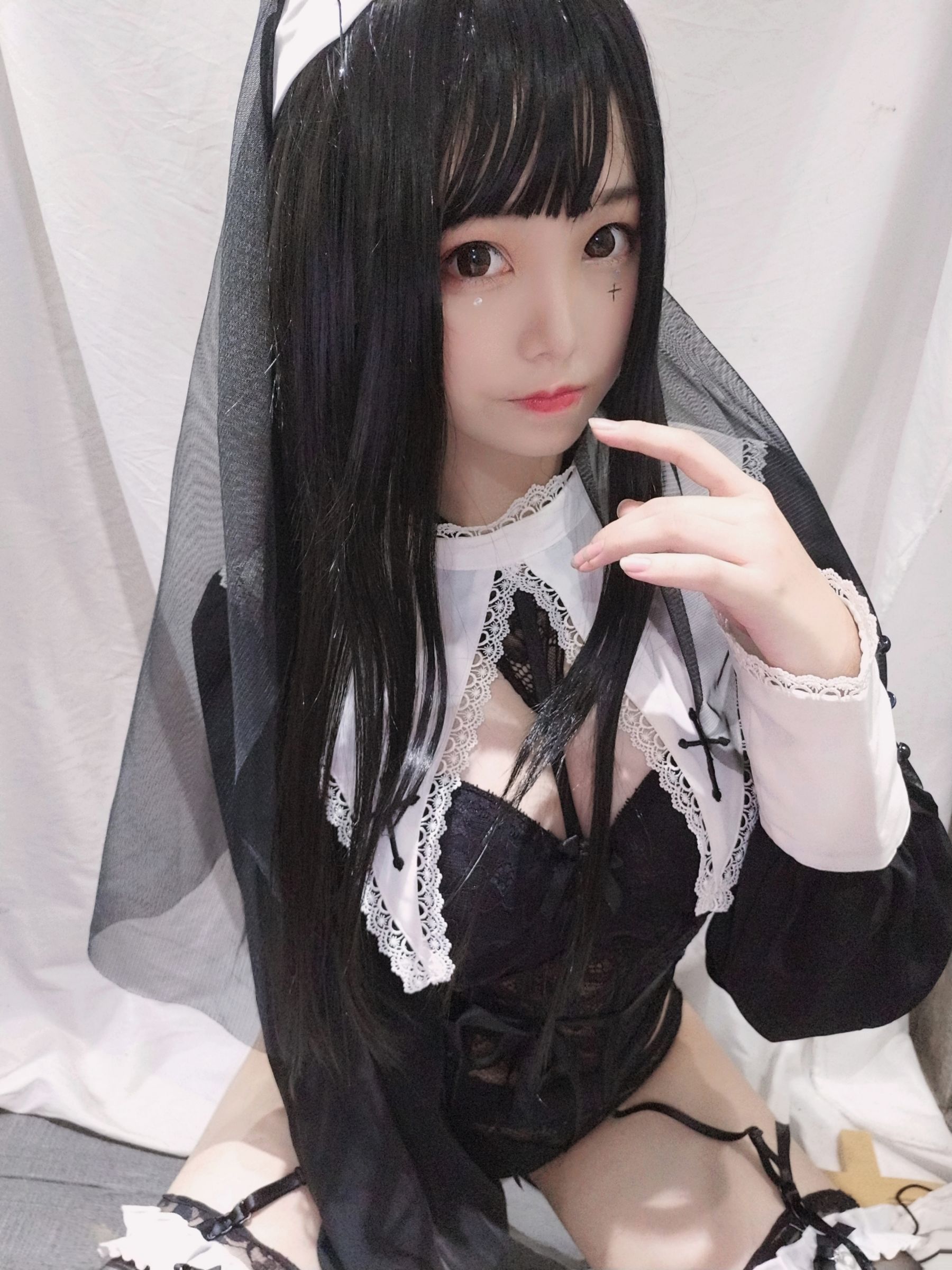 [Cosplay写真] 萌系小姐姐蜜汁猫裘 - 修女