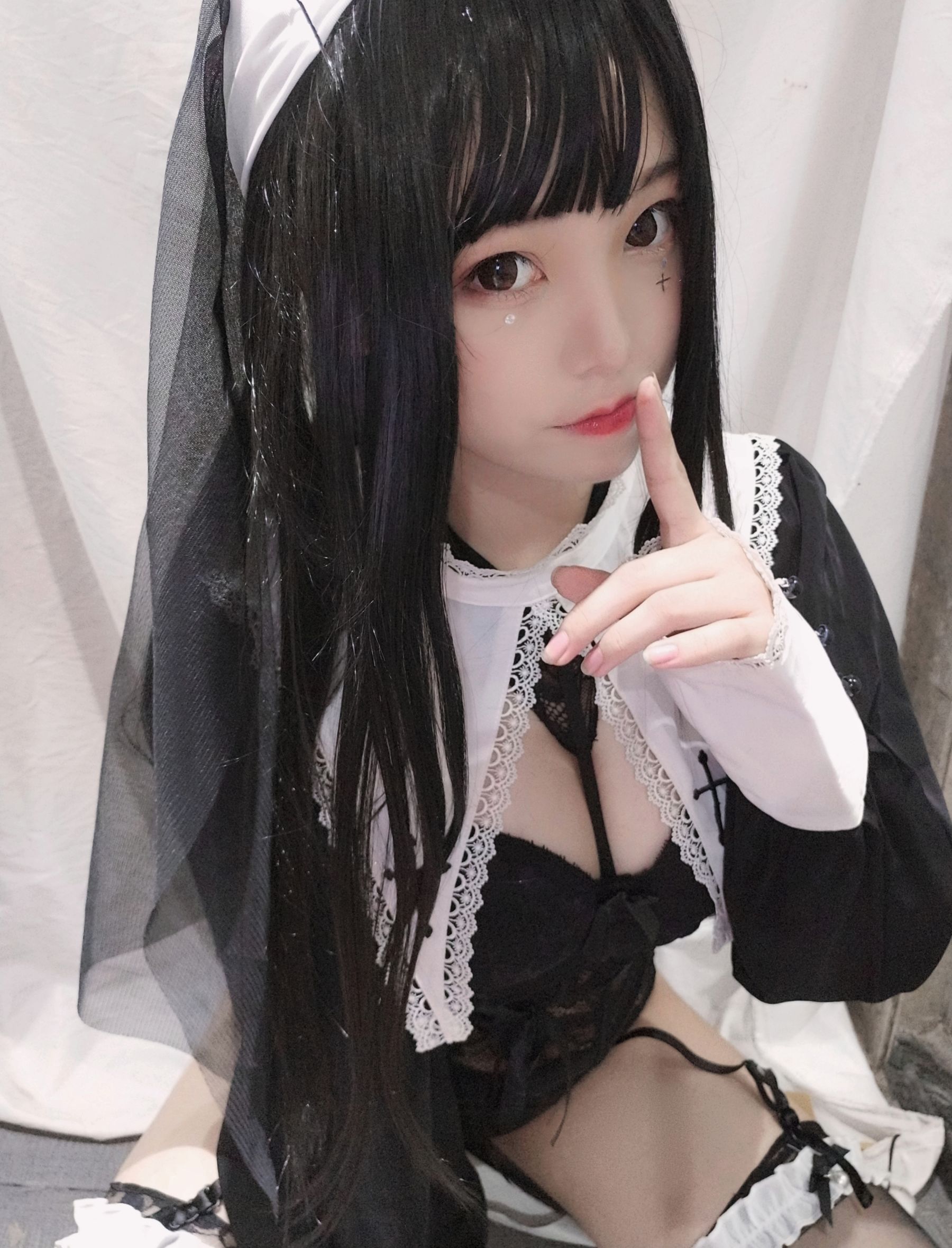 [Cosplay写真] 萌系小姐姐蜜汁猫裘 - 修女