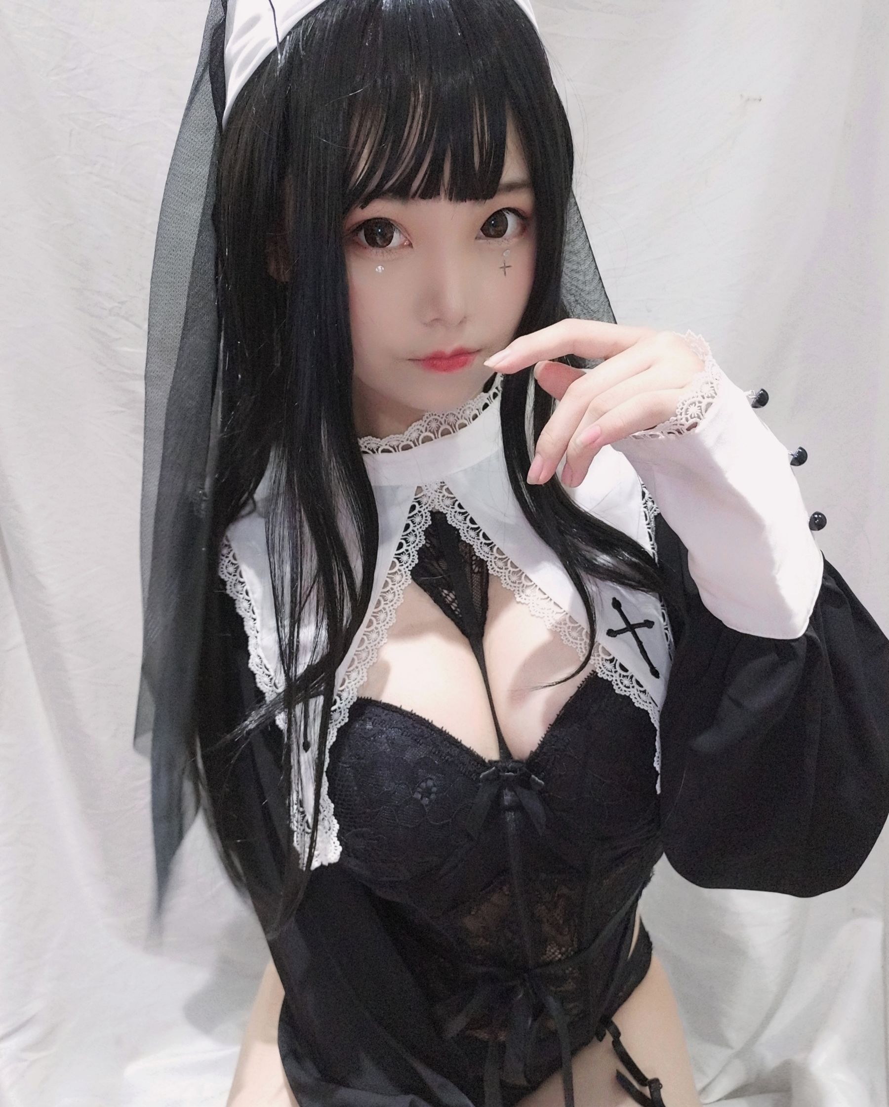 [Cosplay写真] 萌系小姐姐蜜汁猫裘 - 修女