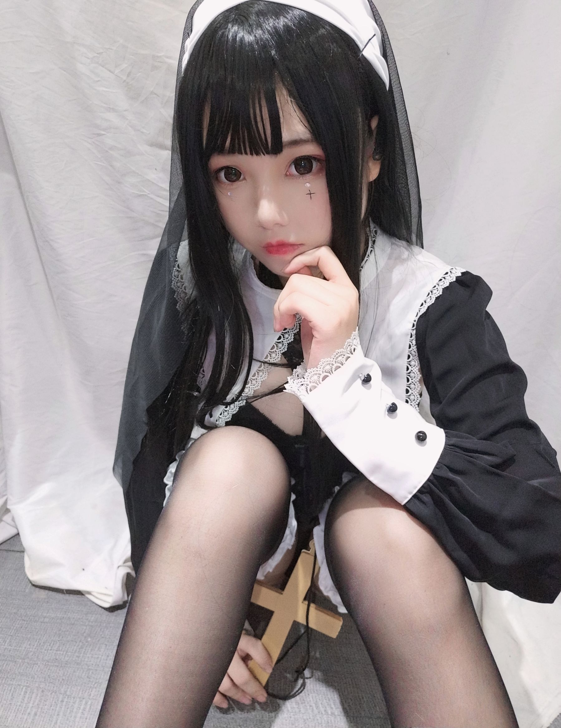 [Cosplay写真] 萌系小姐姐蜜汁猫裘 - 修女