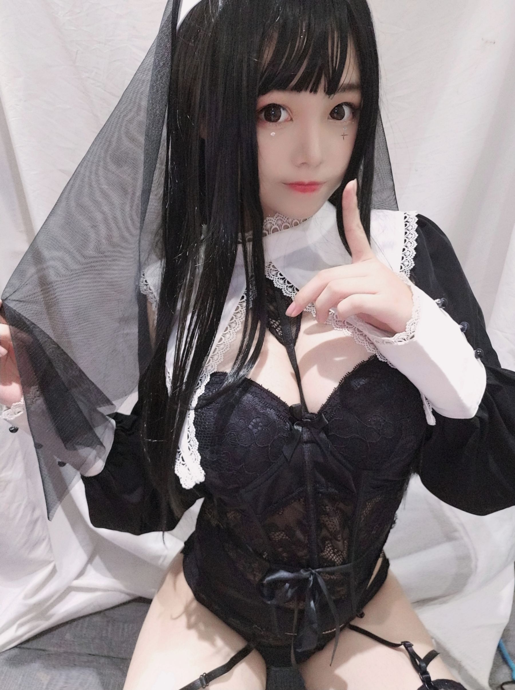 [Cosplay写真] 萌系小姐姐蜜汁猫裘 - 修女
