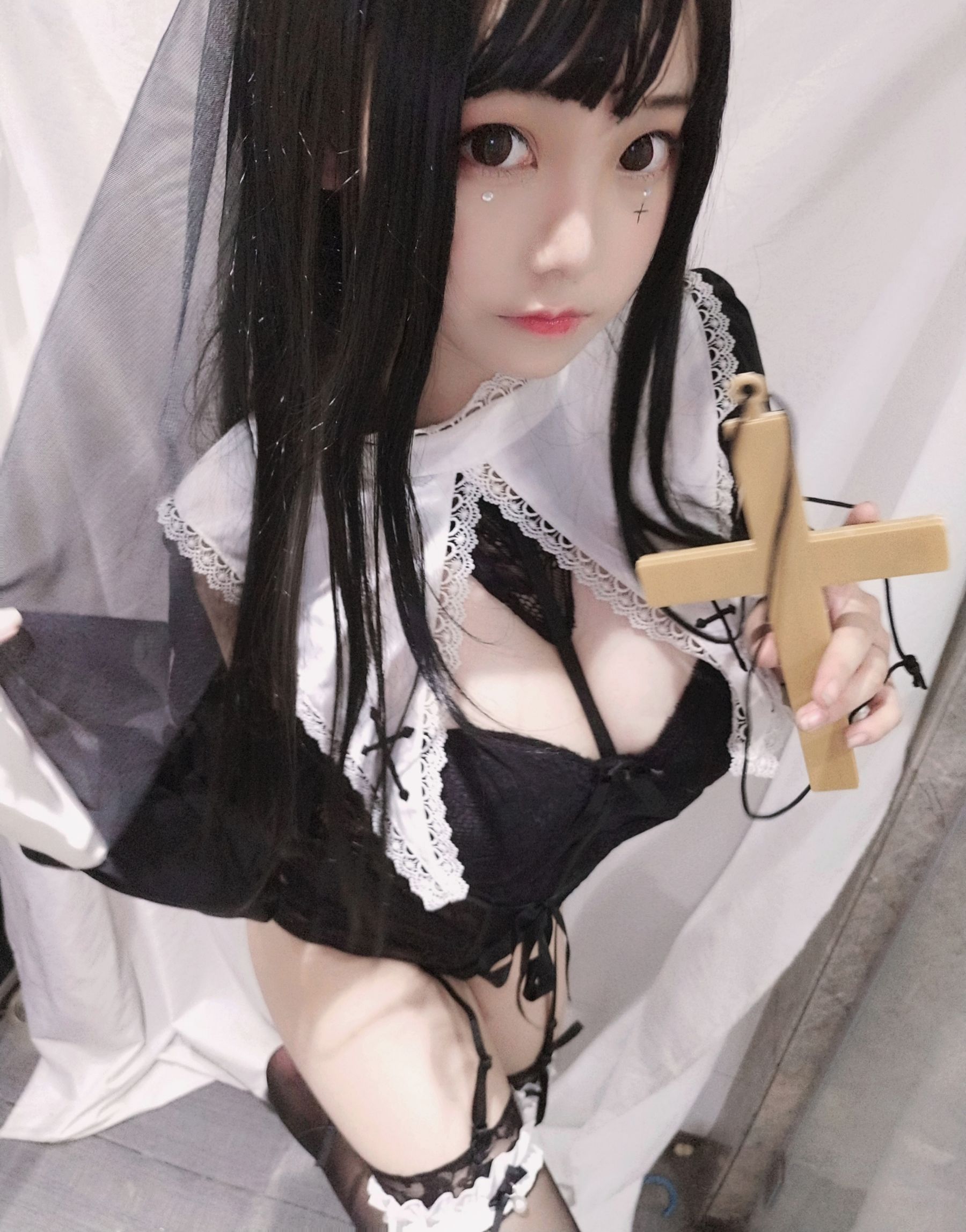 [Cosplay写真] 萌系小姐姐蜜汁猫裘 - 修女