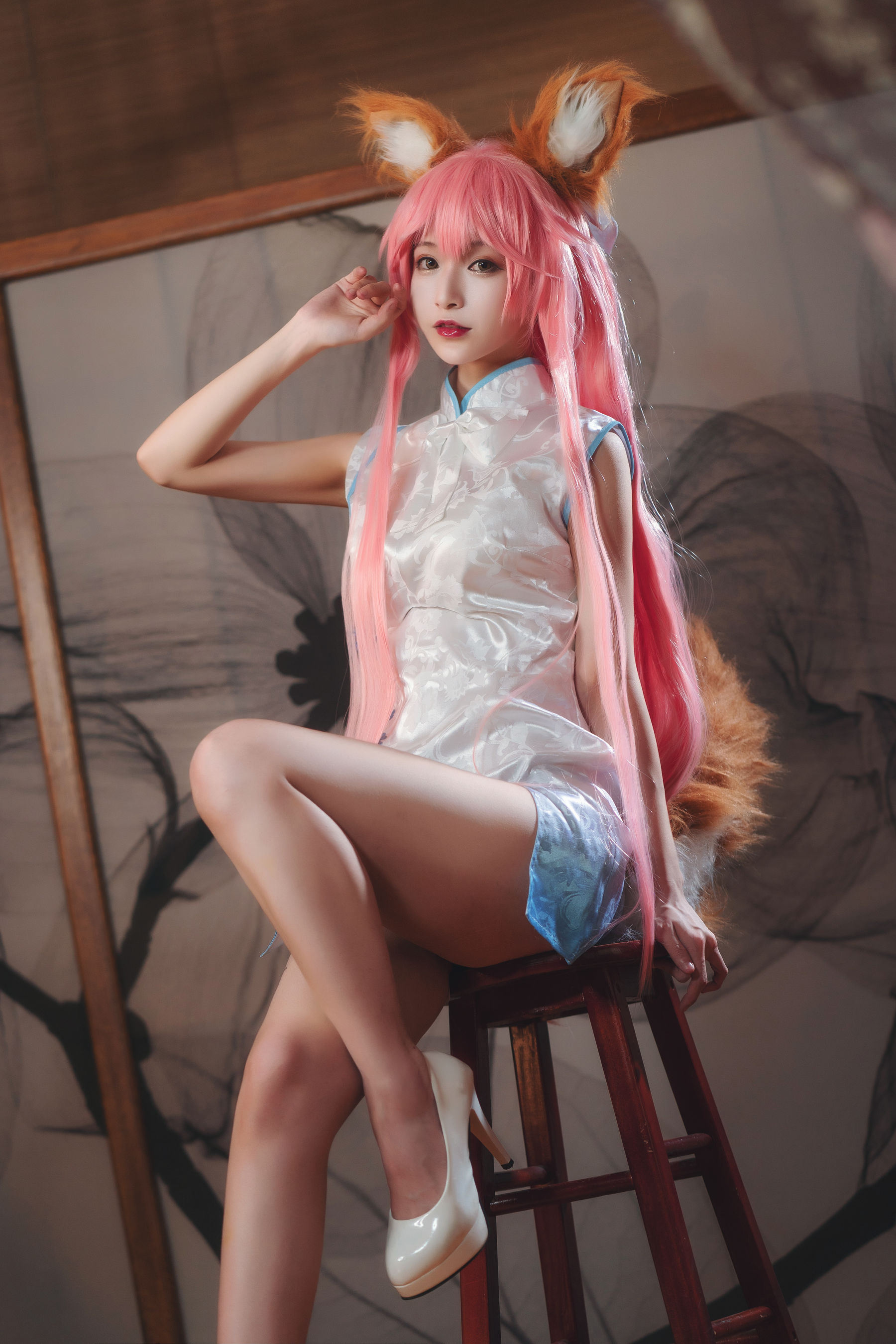 [Cosplay写真] 动漫博主w百合欧皇子w - 小玉 旗袍