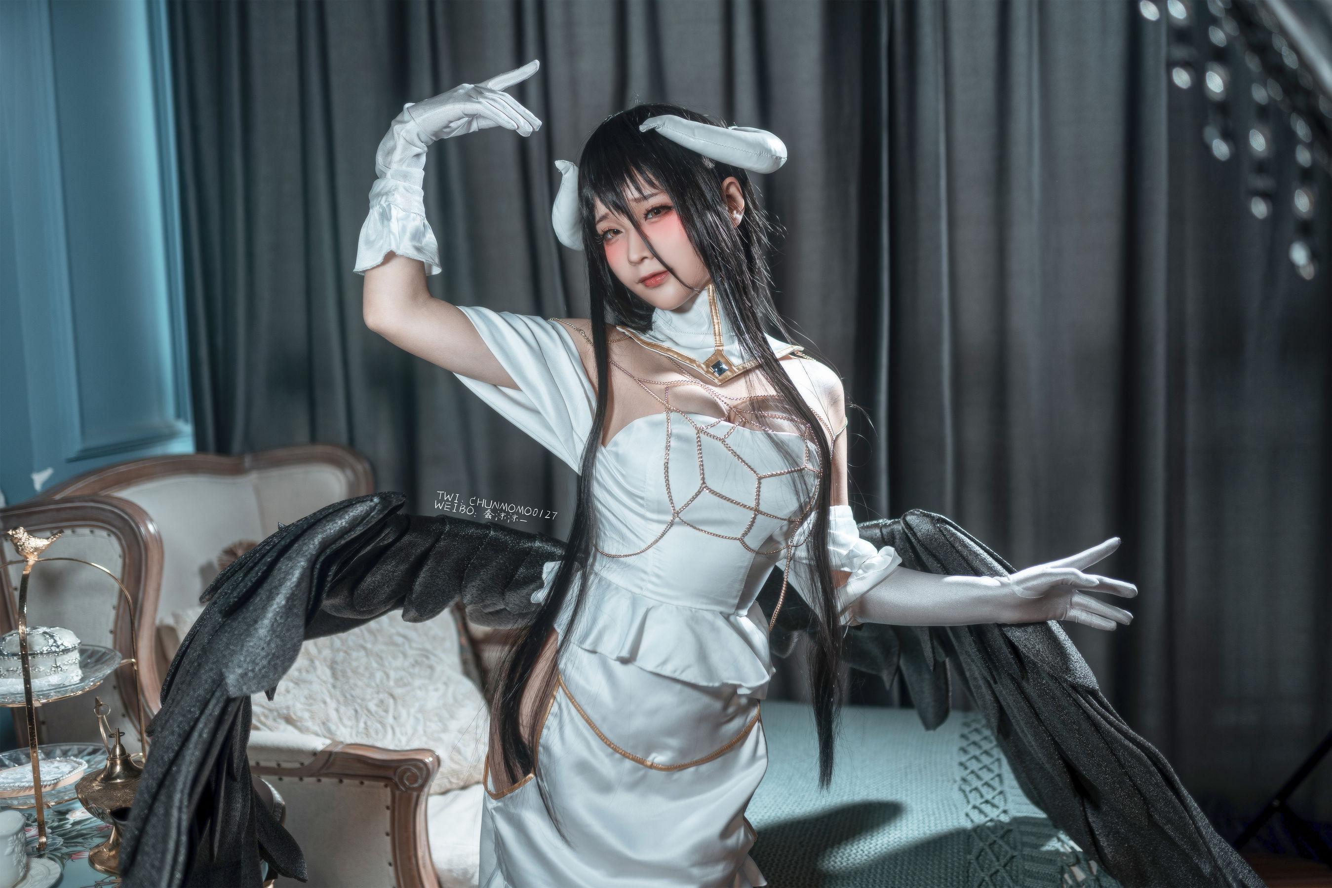 [Cosplay写真] 动漫博主蠢沫沫 - 雅儿贝德