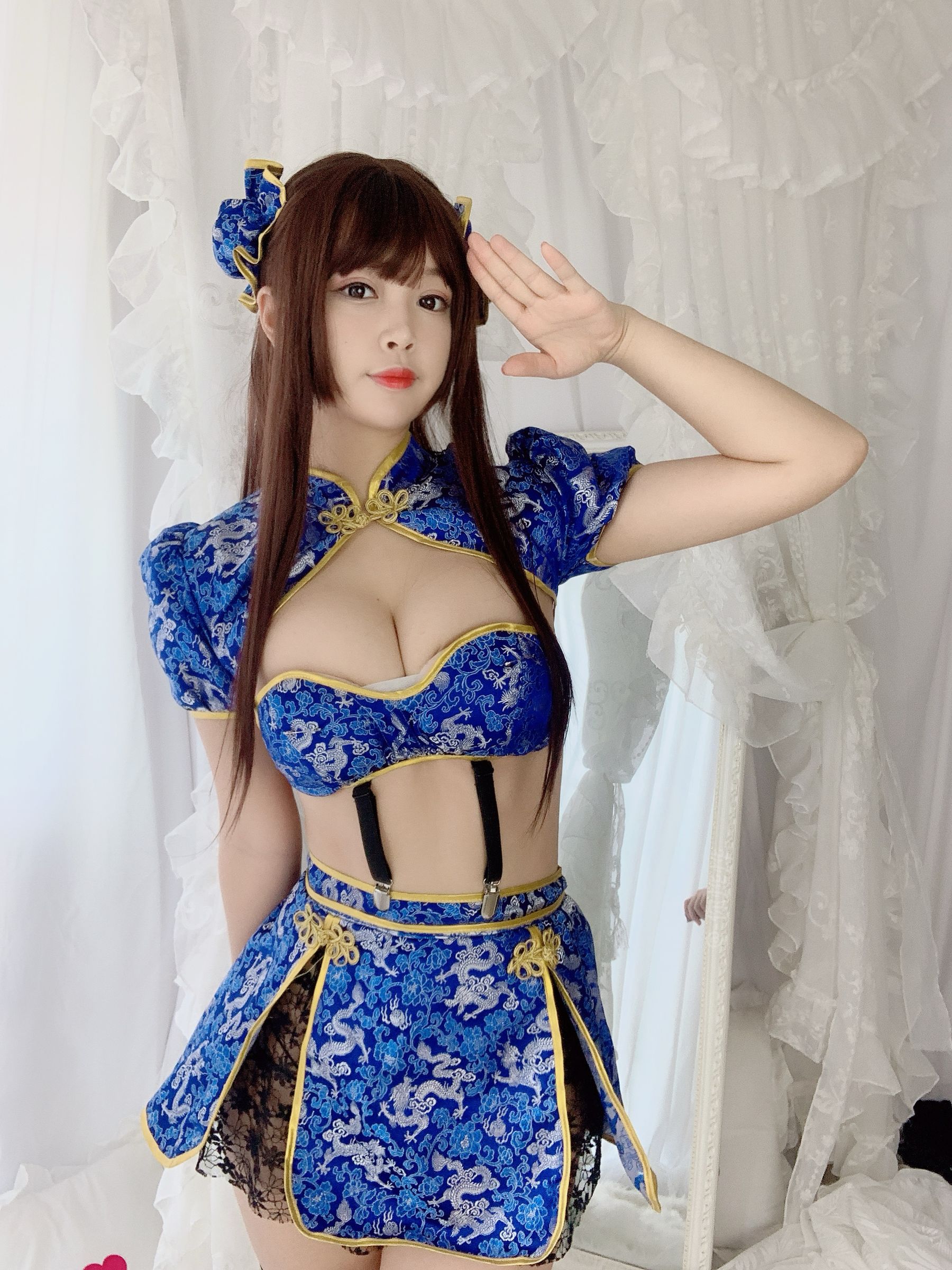 [Cosplay写真] 萌系小姐姐-白烨- - 功夫旗袍