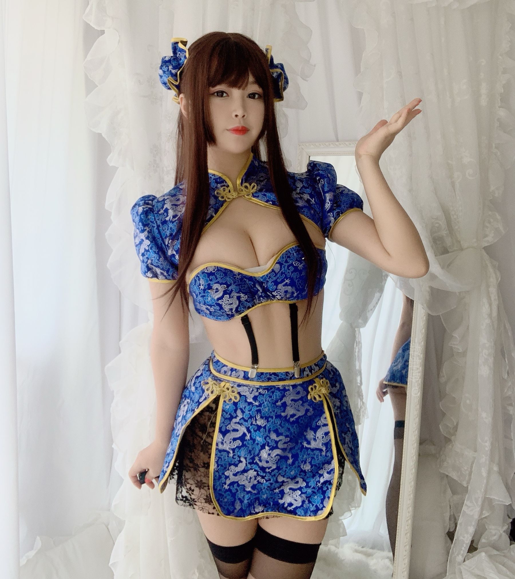 [Cosplay写真] 萌系小姐姐-白烨- - 功夫旗袍