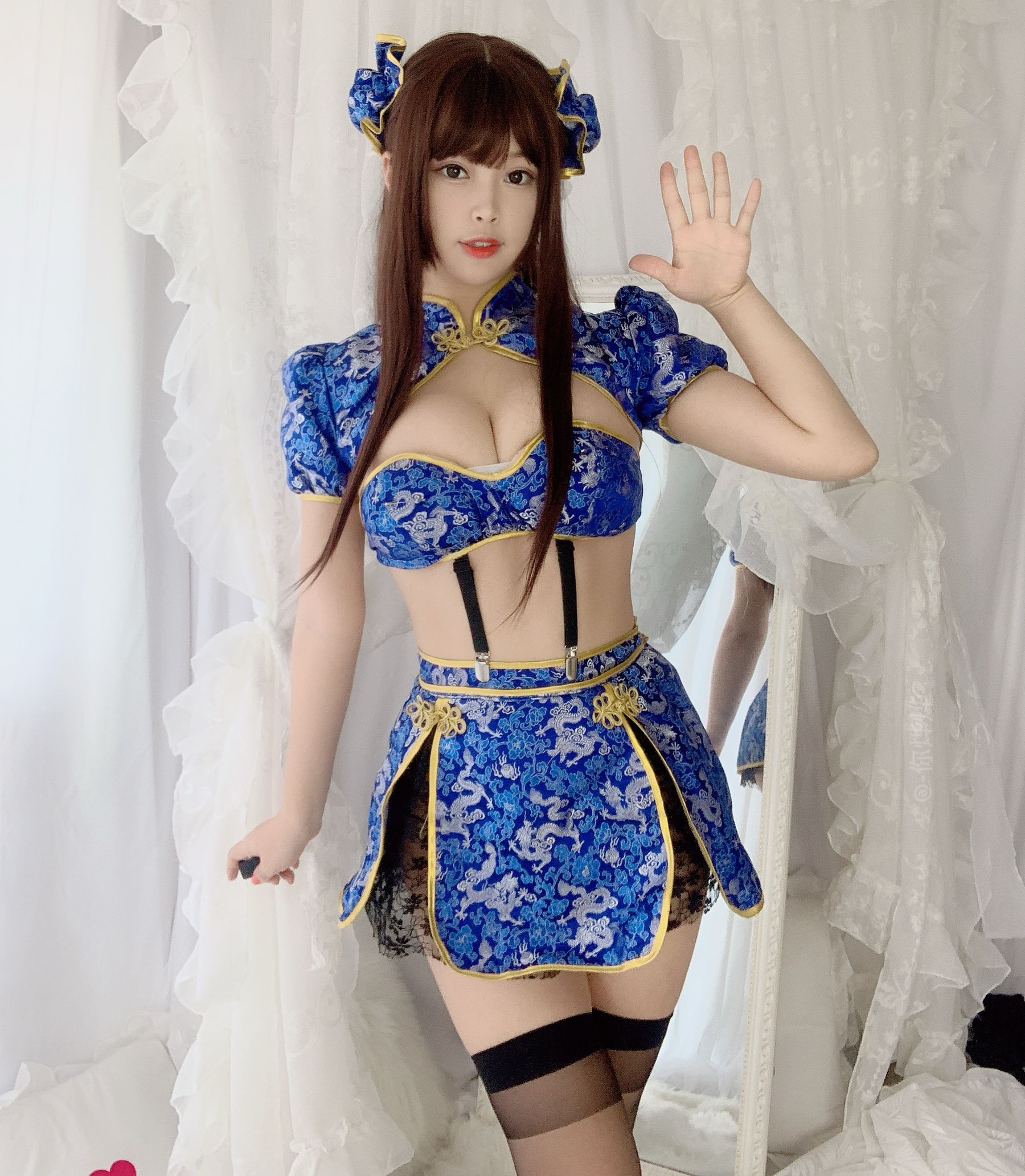 [Cosplay写真] 萌系小姐姐-白烨- - 功夫旗袍