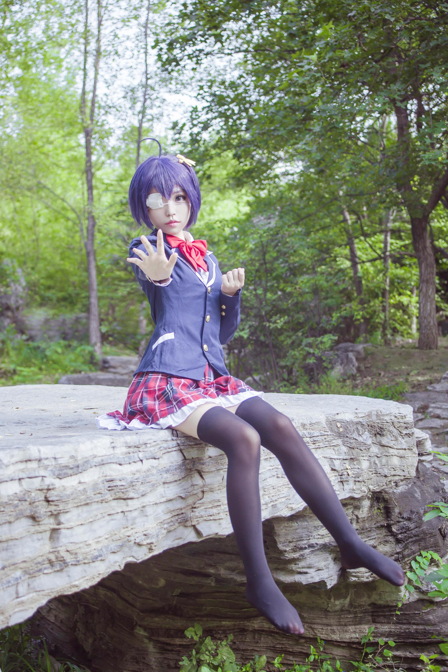 [Cosplay写真] 萌妹白易子教主 - 中二病也要谈恋爱