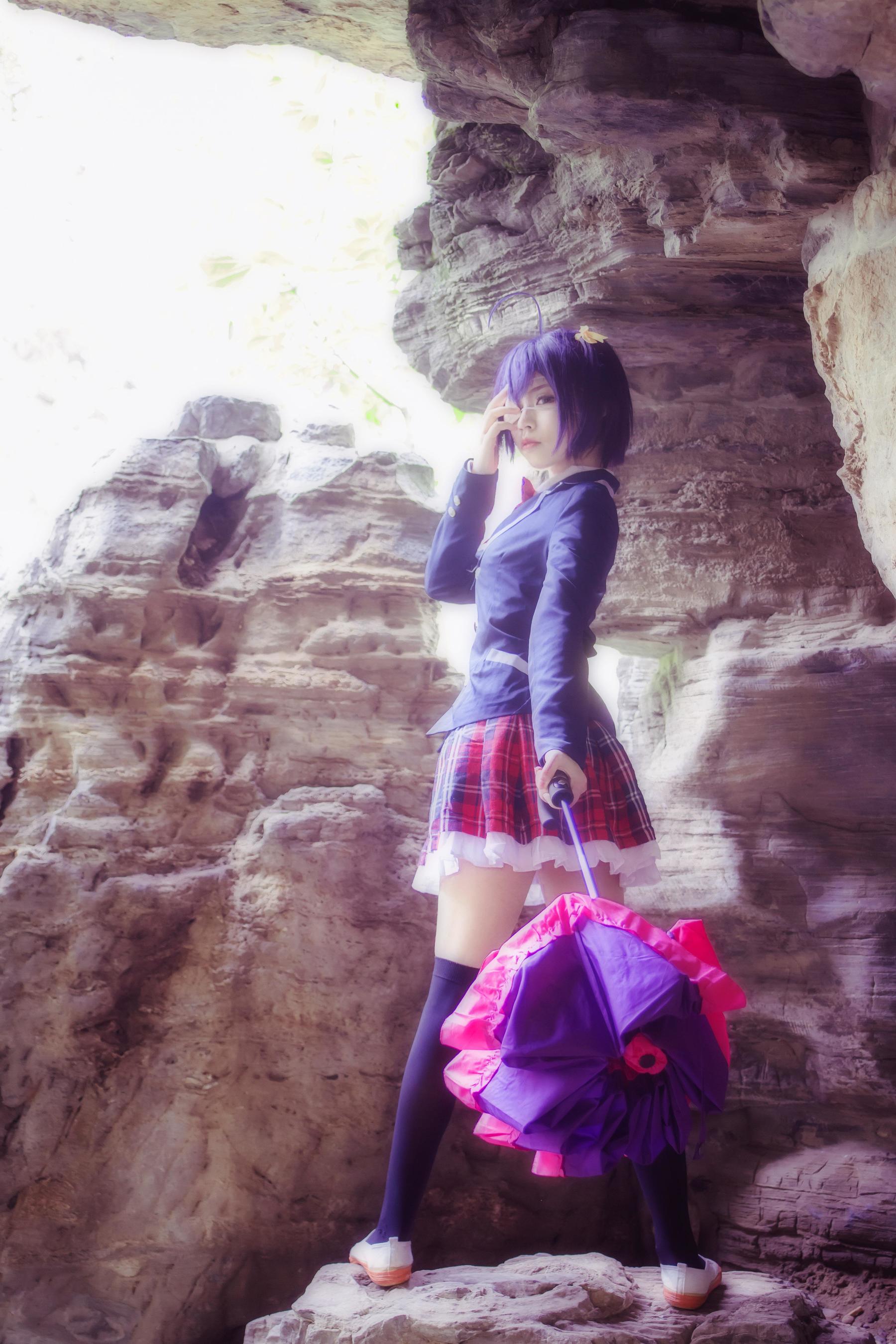 [Cosplay写真] 萌妹白易子教主 - 中二病也要谈恋爱