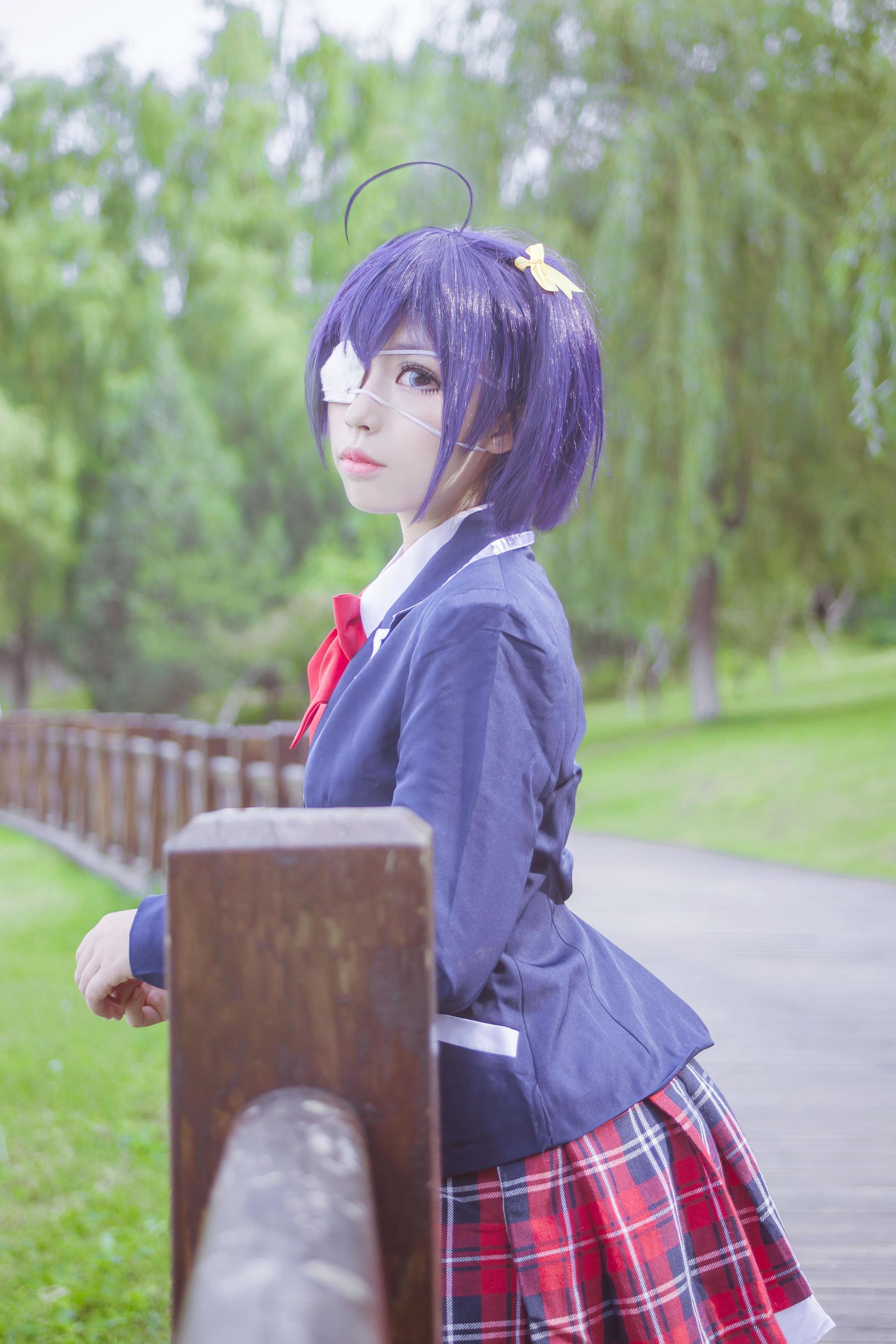 [Cosplay写真] 萌妹白易子教主 - 中二病也要谈恋爱