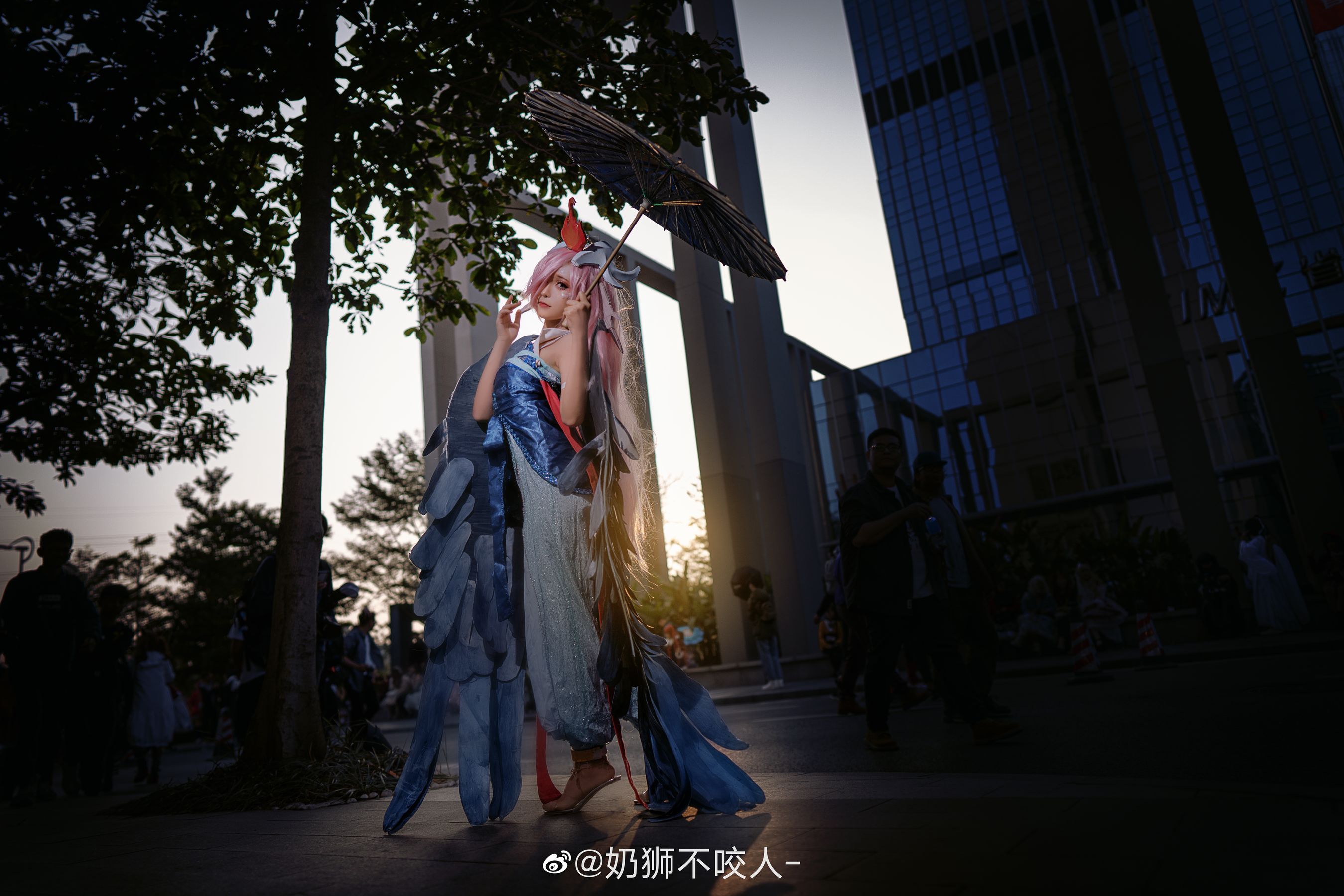 [Cosplay写真] 奶狮不咬人 - 雨师