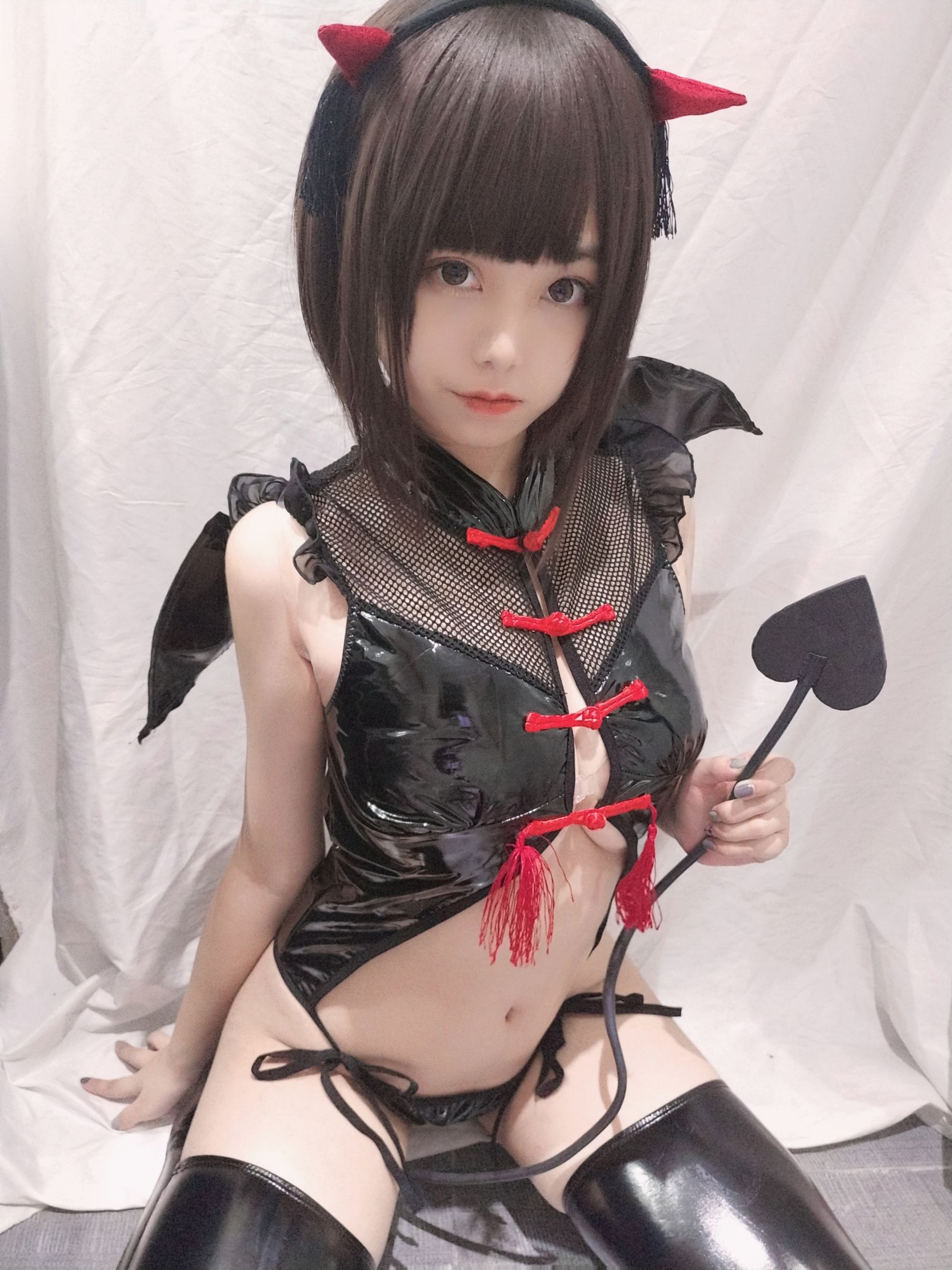 [Cosplay写真] 萌系小姐姐蜜汁猫裘 - 小恶魔自拍
