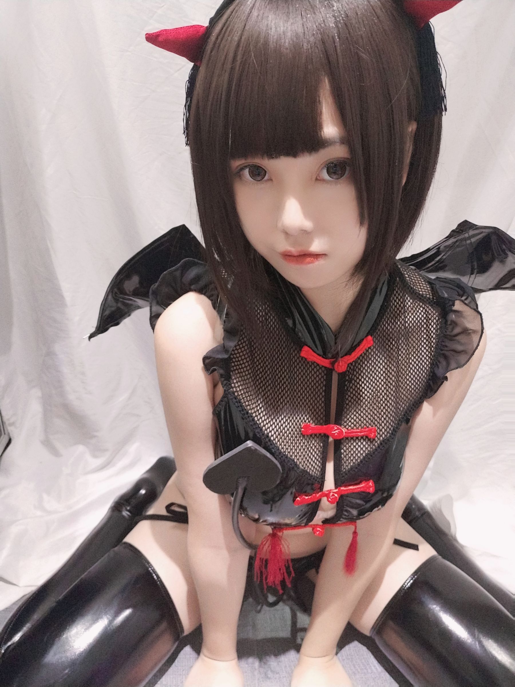 [Cosplay写真] 萌系小姐姐蜜汁猫裘 - 小恶魔自拍
