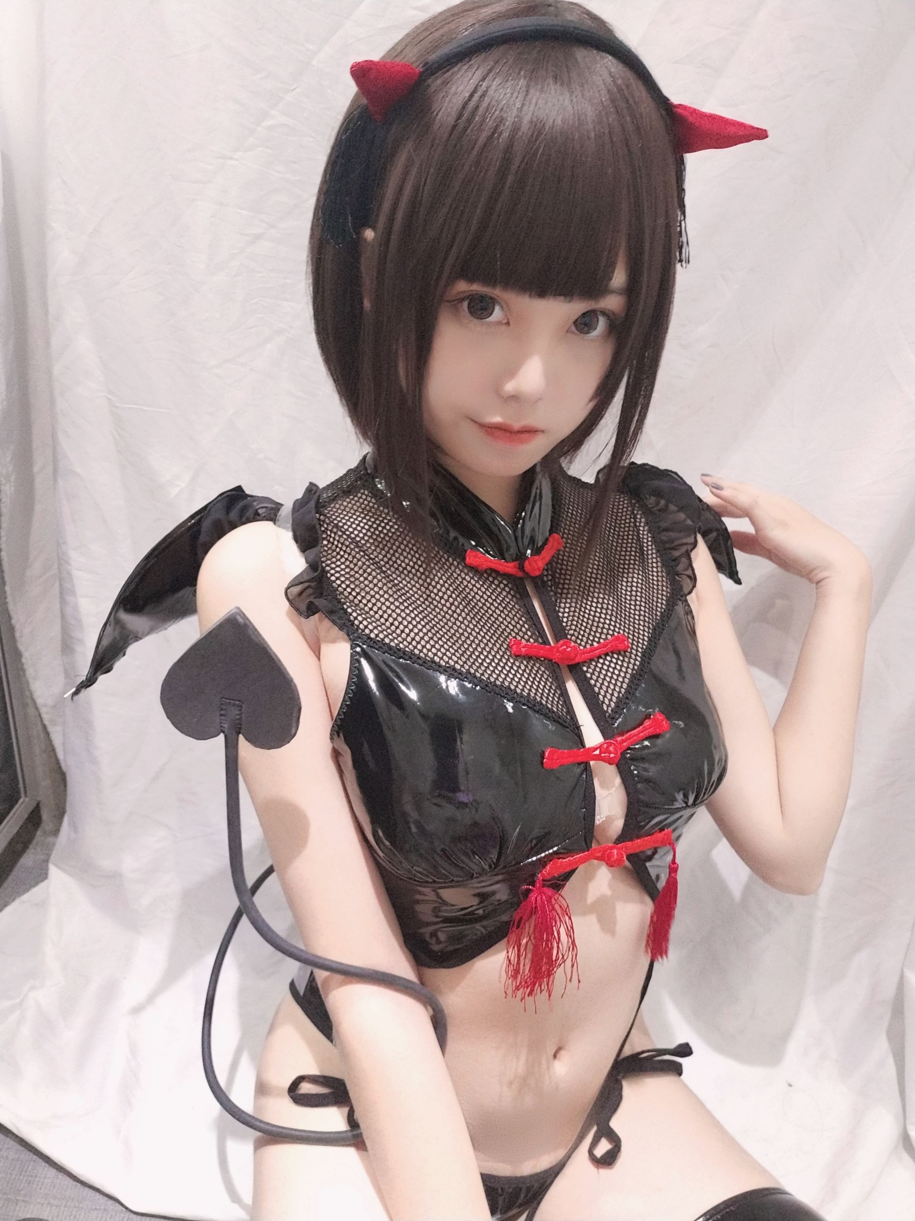 [Cosplay写真] 萌系小姐姐蜜汁猫裘 - 小恶魔自拍