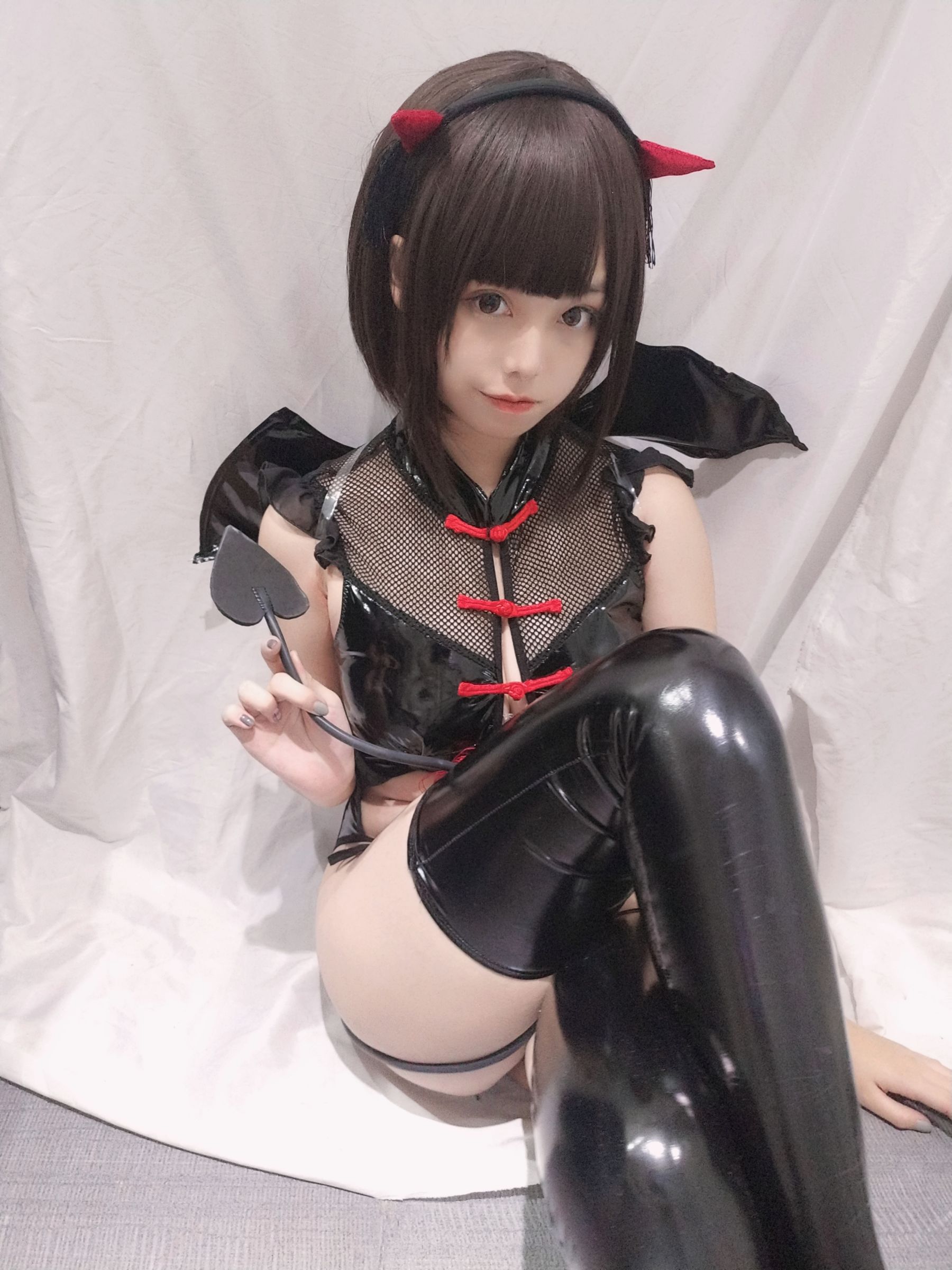 [Cosplay写真] 萌系小姐姐蜜汁猫裘 - 小恶魔自拍