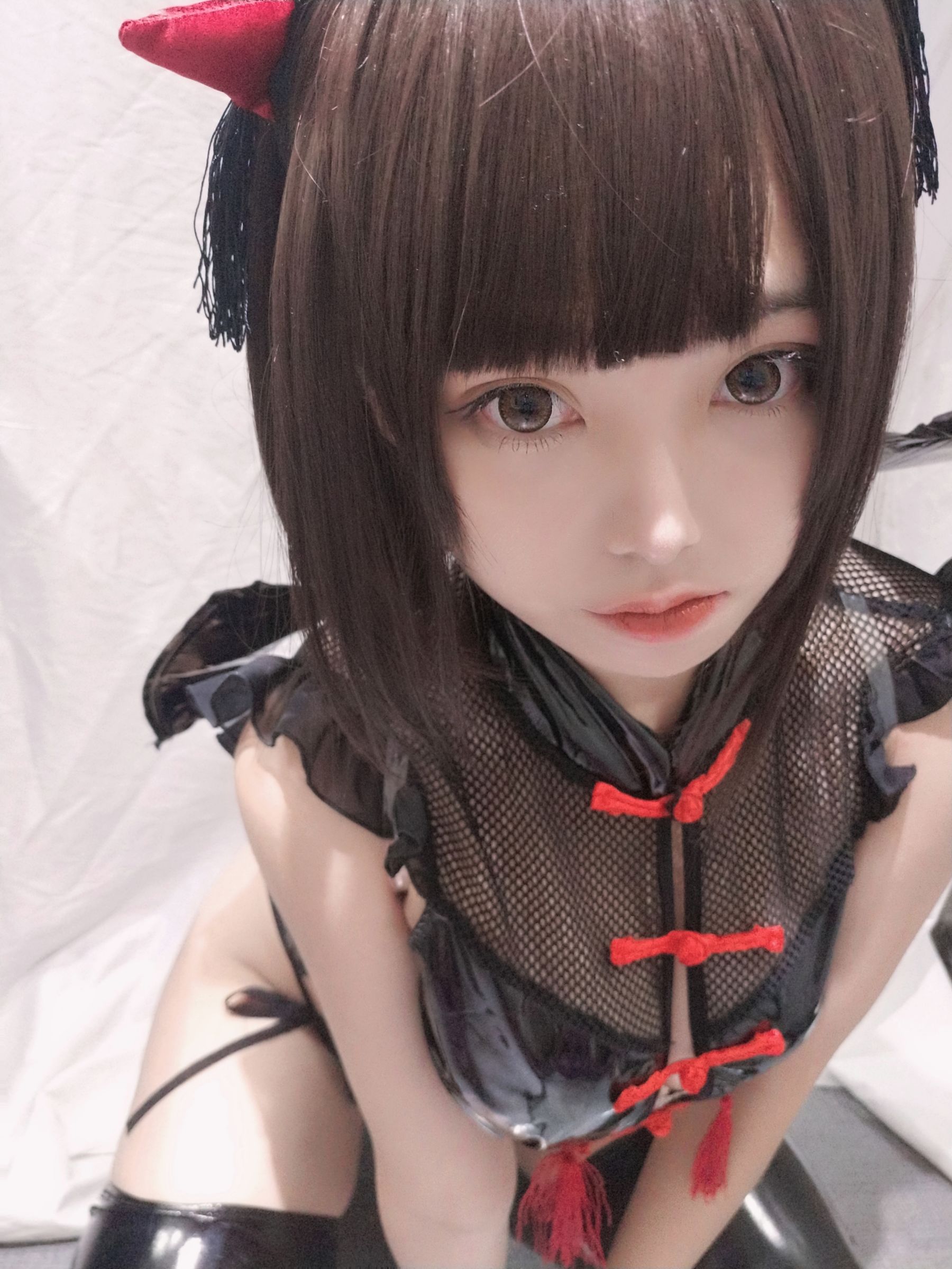 [Cosplay写真] 萌系小姐姐蜜汁猫裘 - 小恶魔自拍