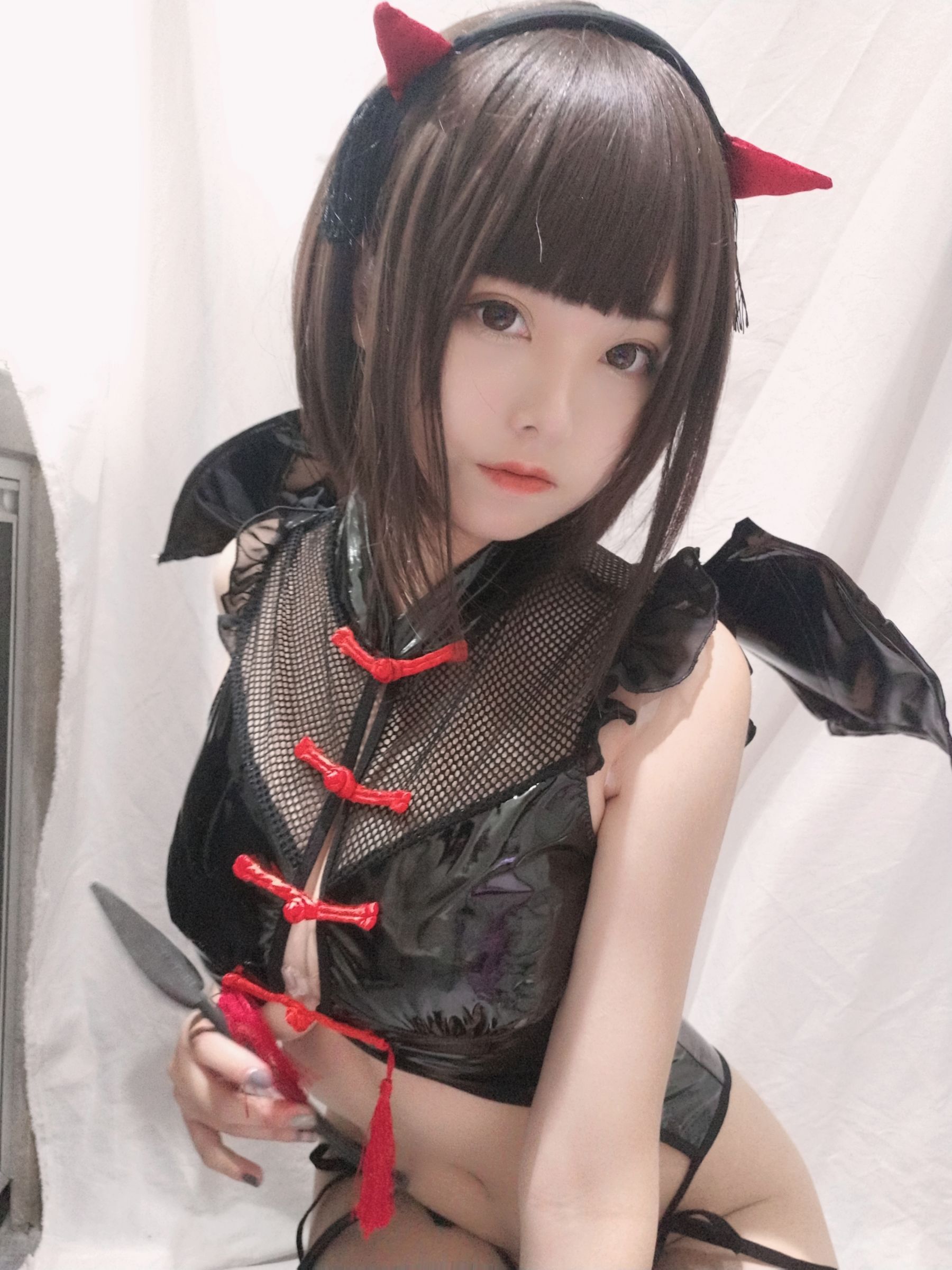 [Cosplay写真] 萌系小姐姐蜜汁猫裘 - 小恶魔自拍