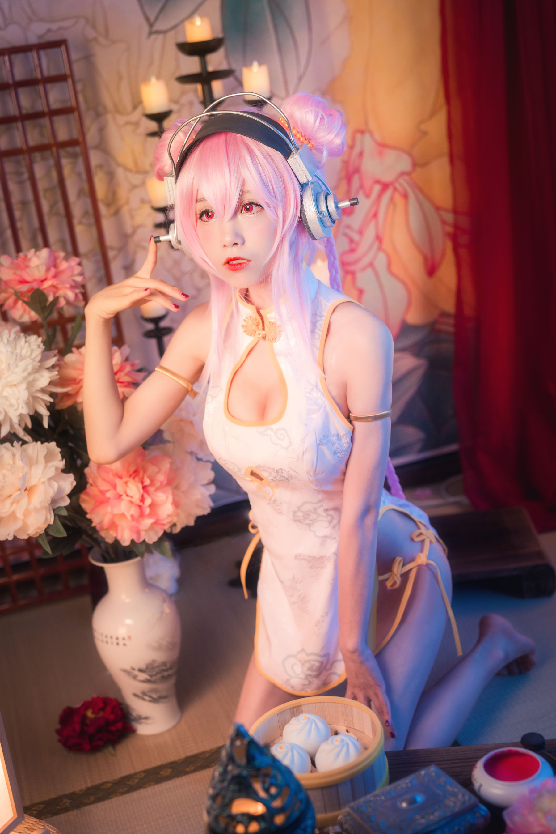 [Cosplay写真] 动漫博主水淼aqua - 索尼子 旗袍