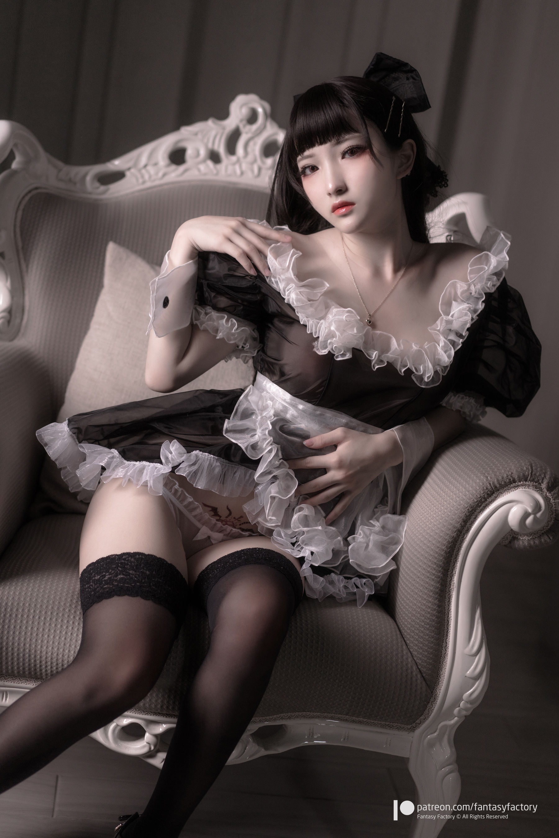 [Cosplay写真] 小丁 《Fantasy Factory》 - 2020.07 女仆 JK 死库水