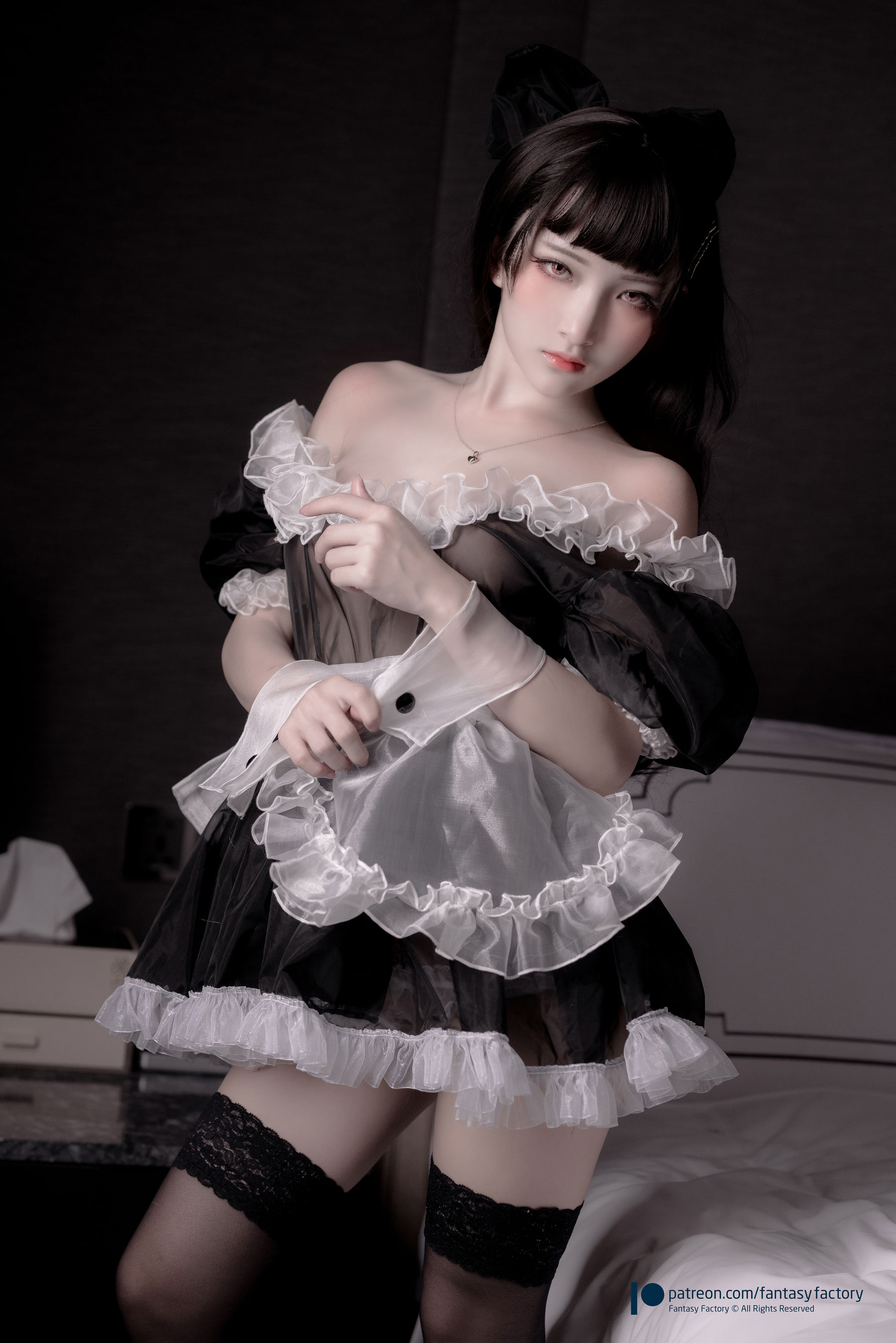 [Cosplay写真] 小丁 《Fantasy Factory》 - 2020.07 女仆 JK 死库水