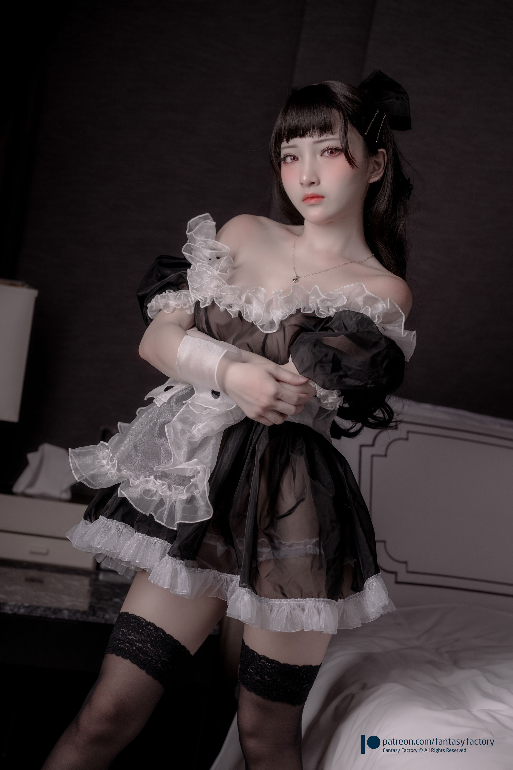 [Cosplay写真] 小丁 《Fantasy Factory》 - 2020.07 女仆 JK 死库水