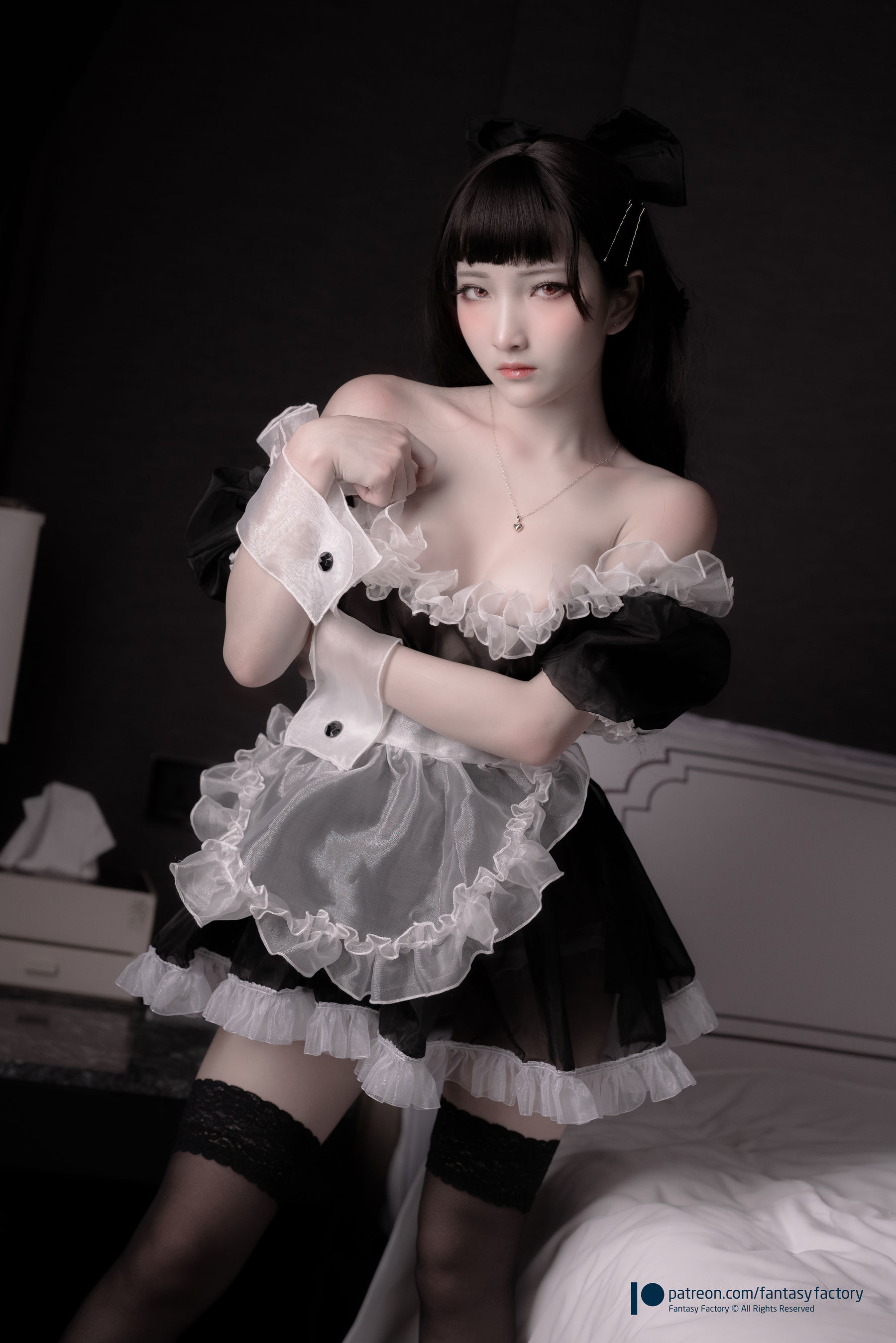 [Cosplay写真] 小丁 《Fantasy Factory》 - 2020.07 女仆 JK 死库水