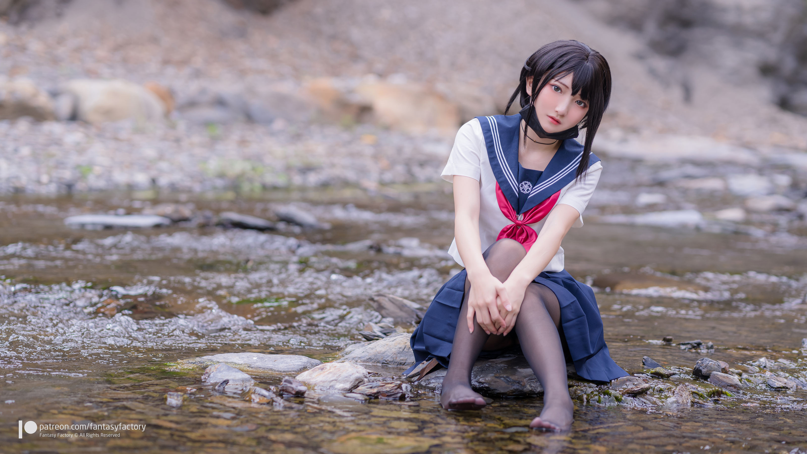 [Cosplay写真] 小丁 《Fantasy Factory》 - 2020.07 女仆 JK 死库水