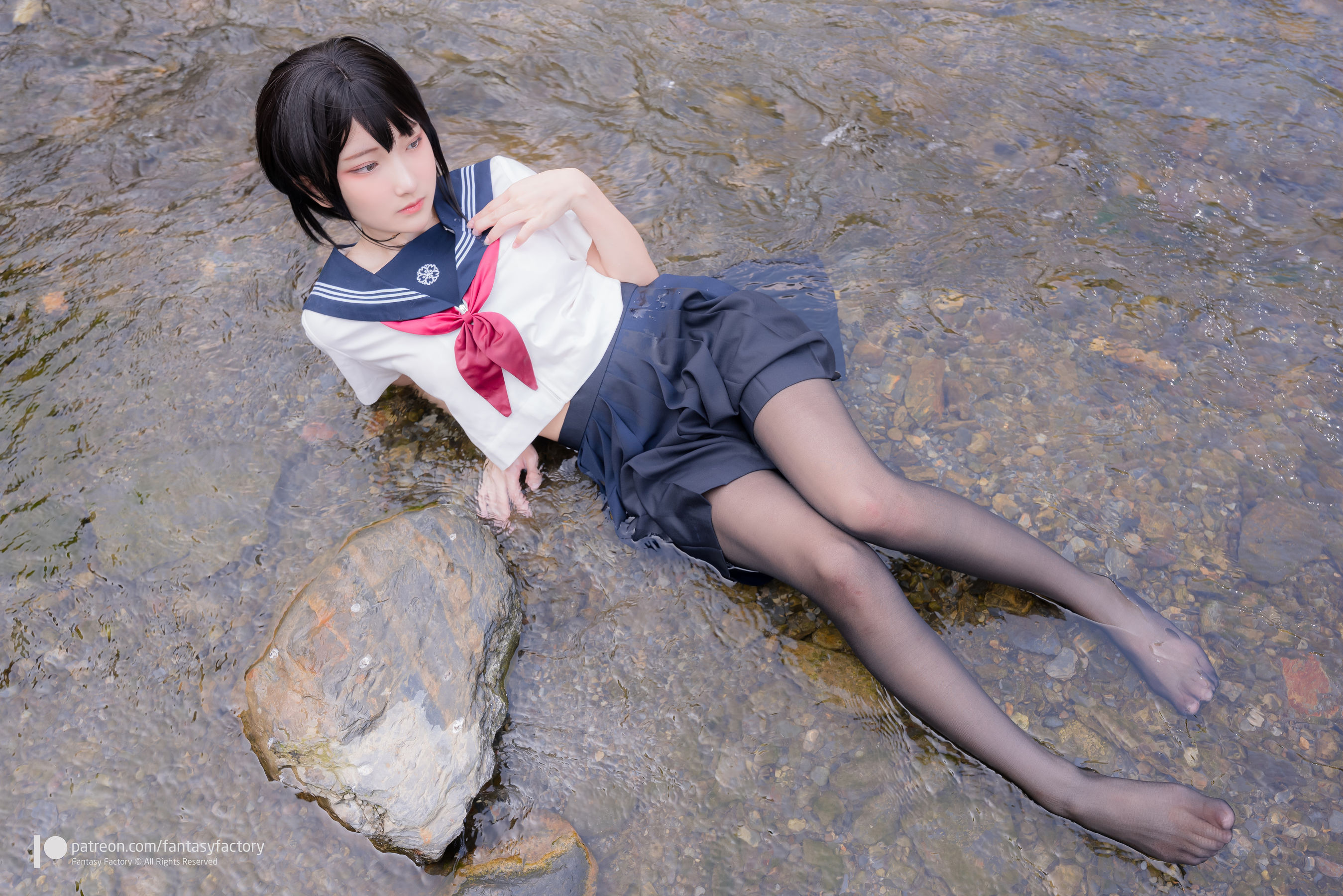 [Cosplay写真] 小丁 《Fantasy Factory》 - 2020.07 女仆 JK 死库水
