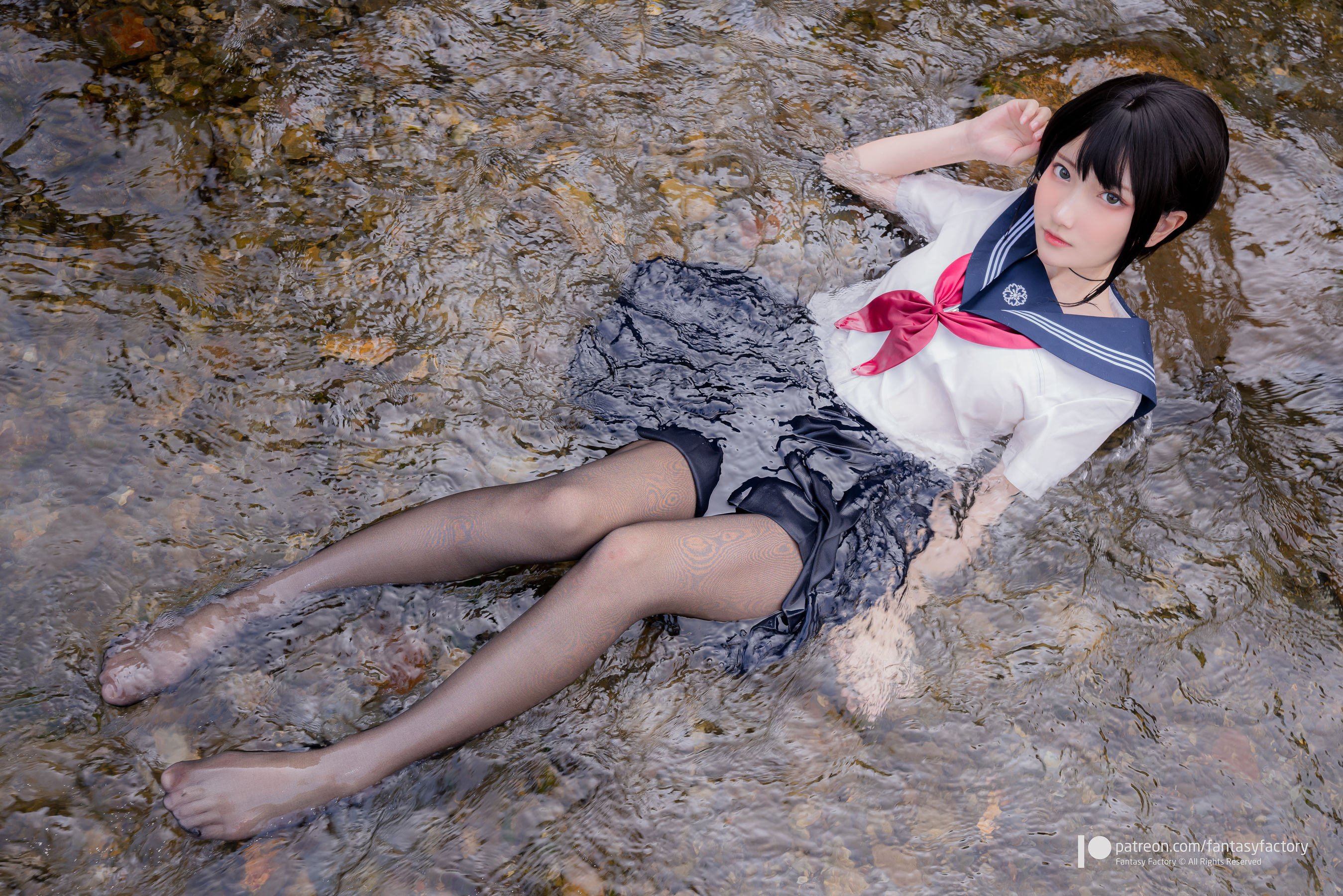 [Cosplay写真] 小丁 《Fantasy Factory》 - 2020.07 女仆 JK 死库水
