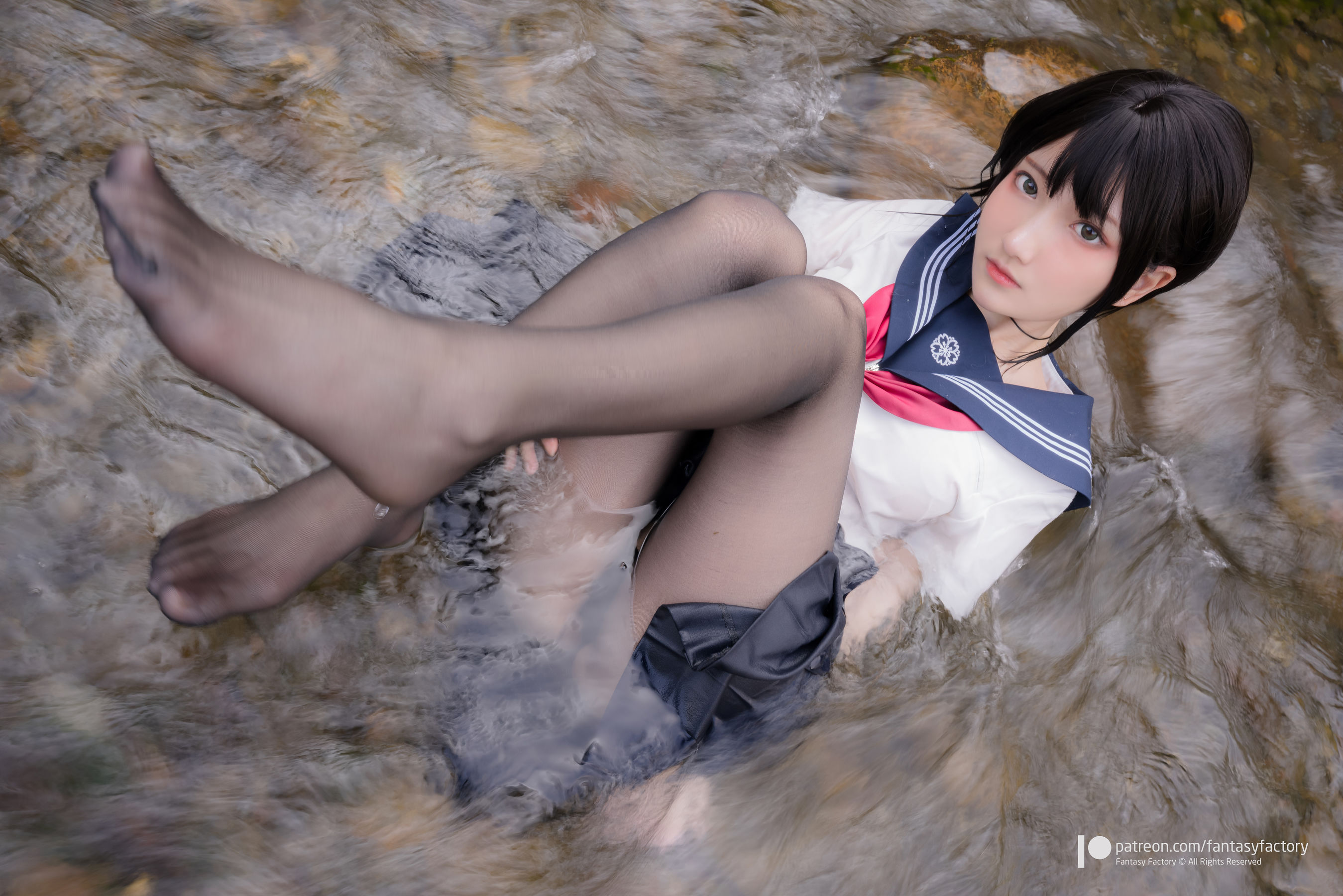 [Cosplay写真] 小丁 《Fantasy Factory》 - 2020.07 女仆 JK 死库水
