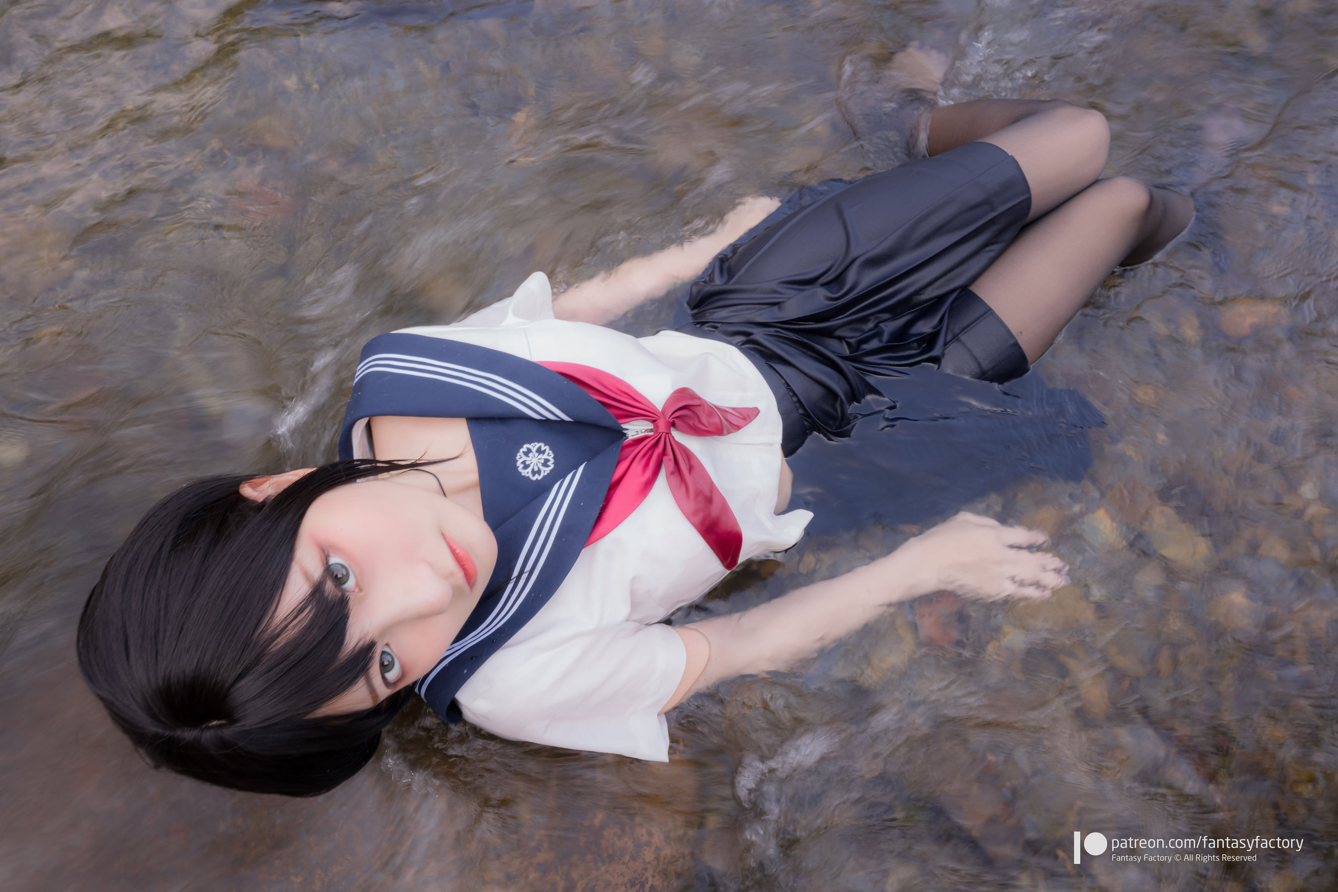 [Cosplay写真] 小丁 《Fantasy Factory》 - 2020.07 女仆 JK 死库水