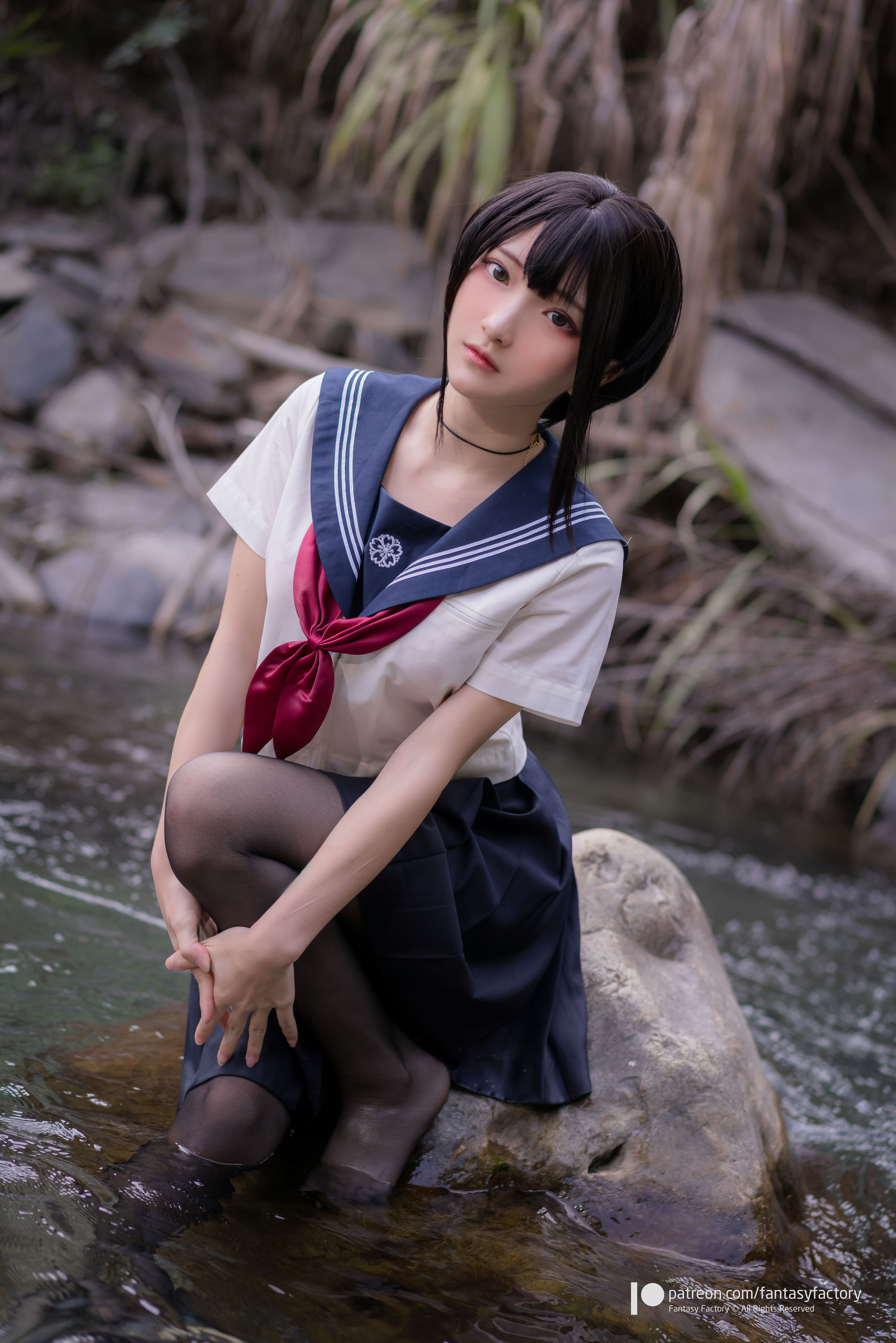 [Cosplay写真] 小丁 《Fantasy Factory》 - 2020.07 女仆 JK 死库水
