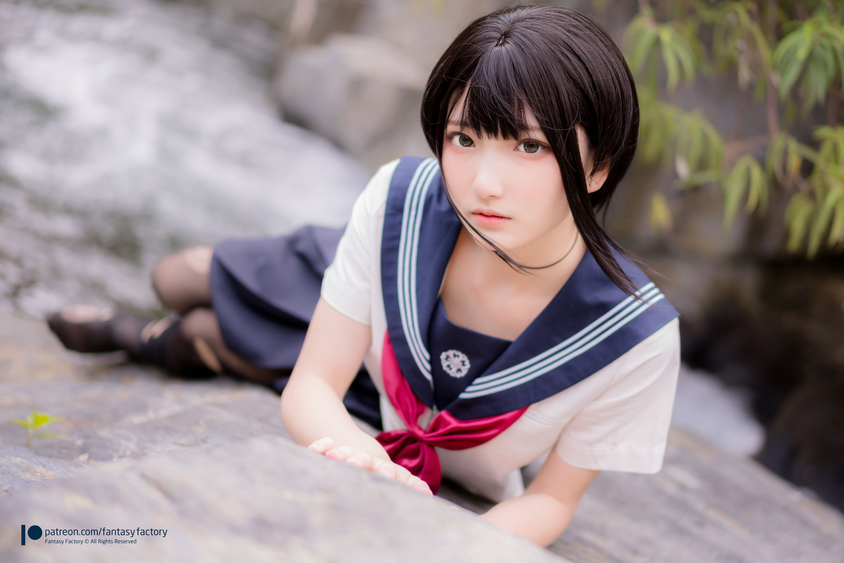 [Cosplay写真] 小丁 《Fantasy Factory》 - 2020.07 女仆 JK 死库水