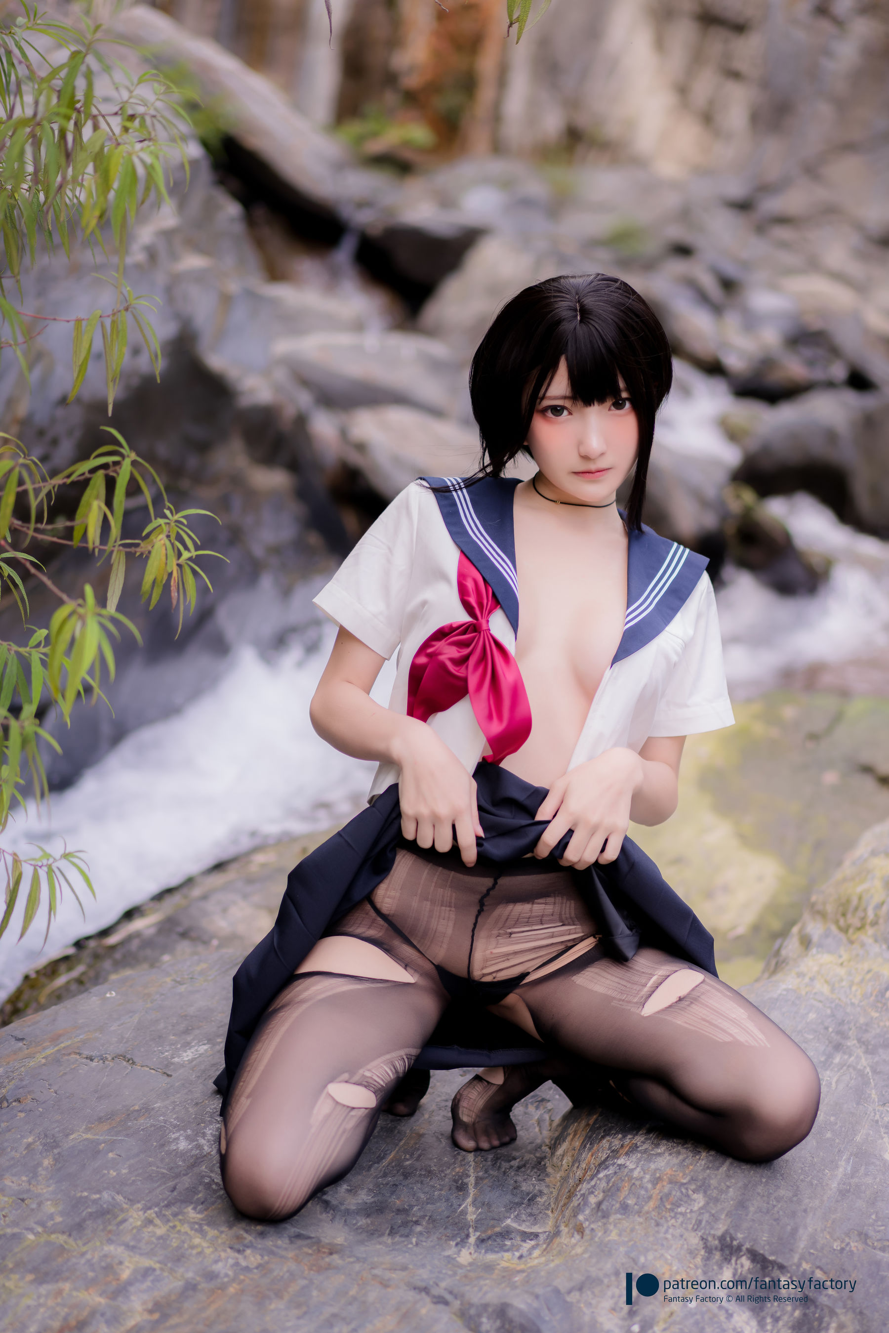 [Cosplay写真] 小丁 《Fantasy Factory》 - 2020.07 女仆 JK 死库水