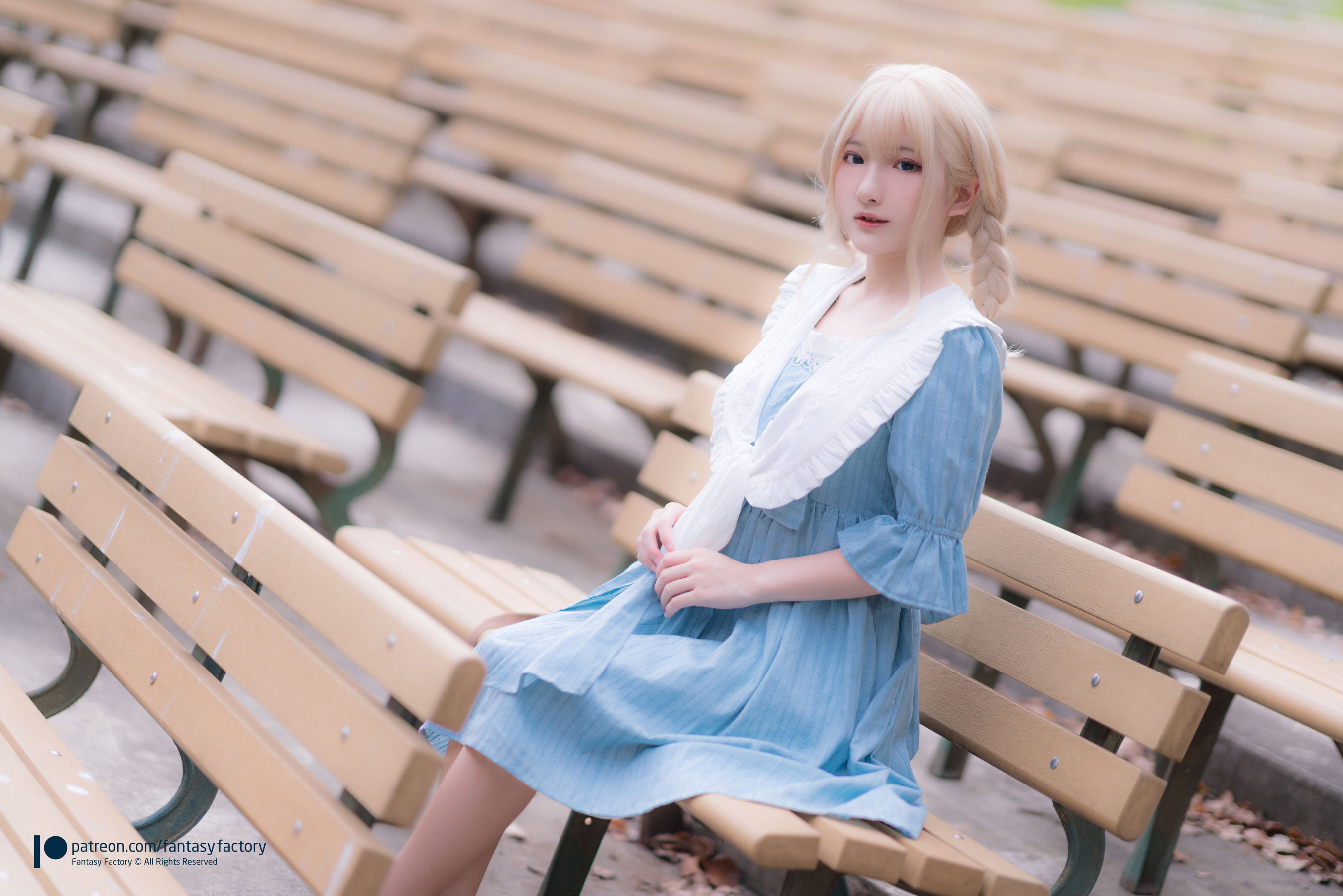 [Cosplay写真] 小丁 《Fantasy Factory》 - 2020.07 女仆 JK 死库水