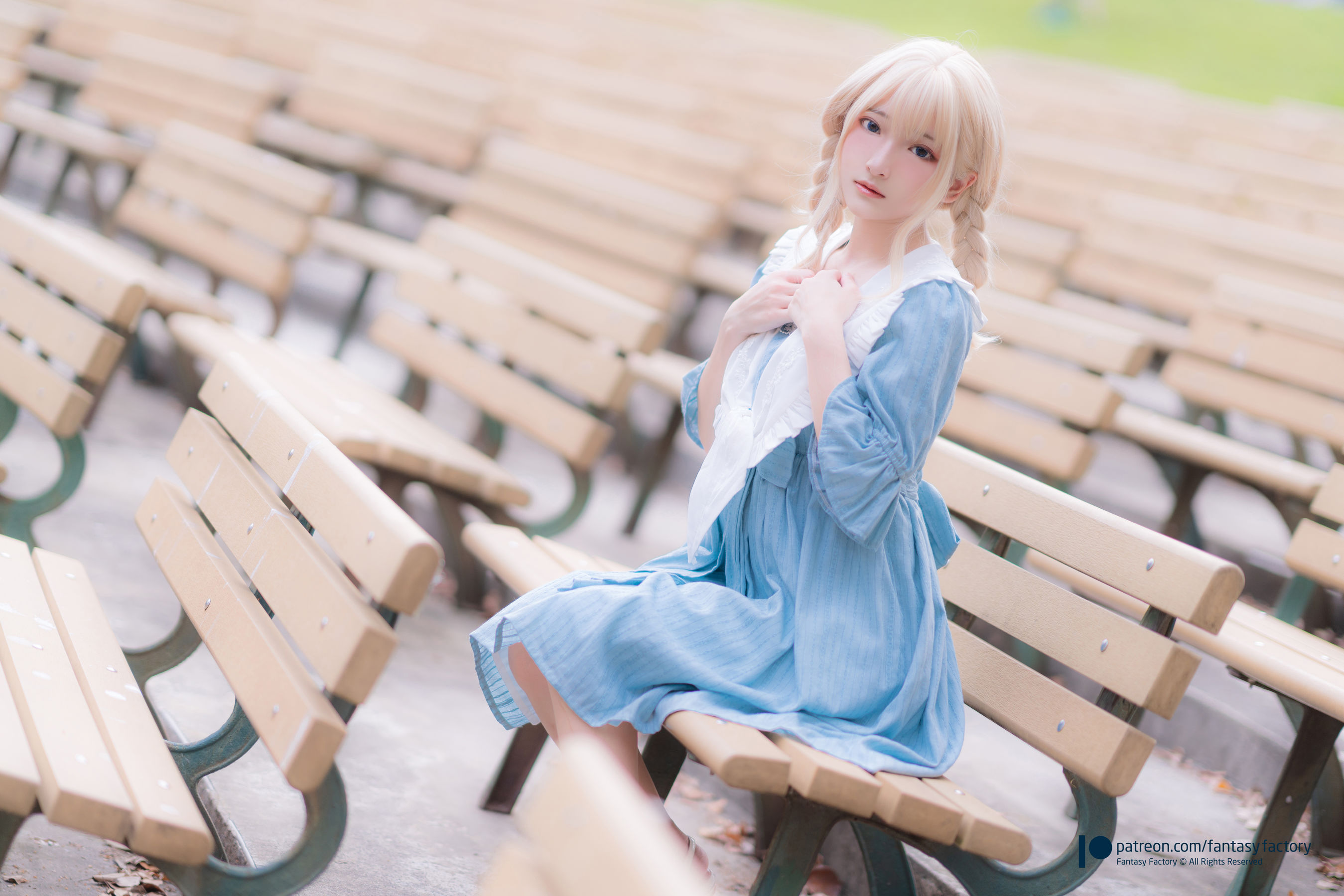 [Cosplay写真] 小丁 《Fantasy Factory》 - 2020.07 女仆 JK 死库水