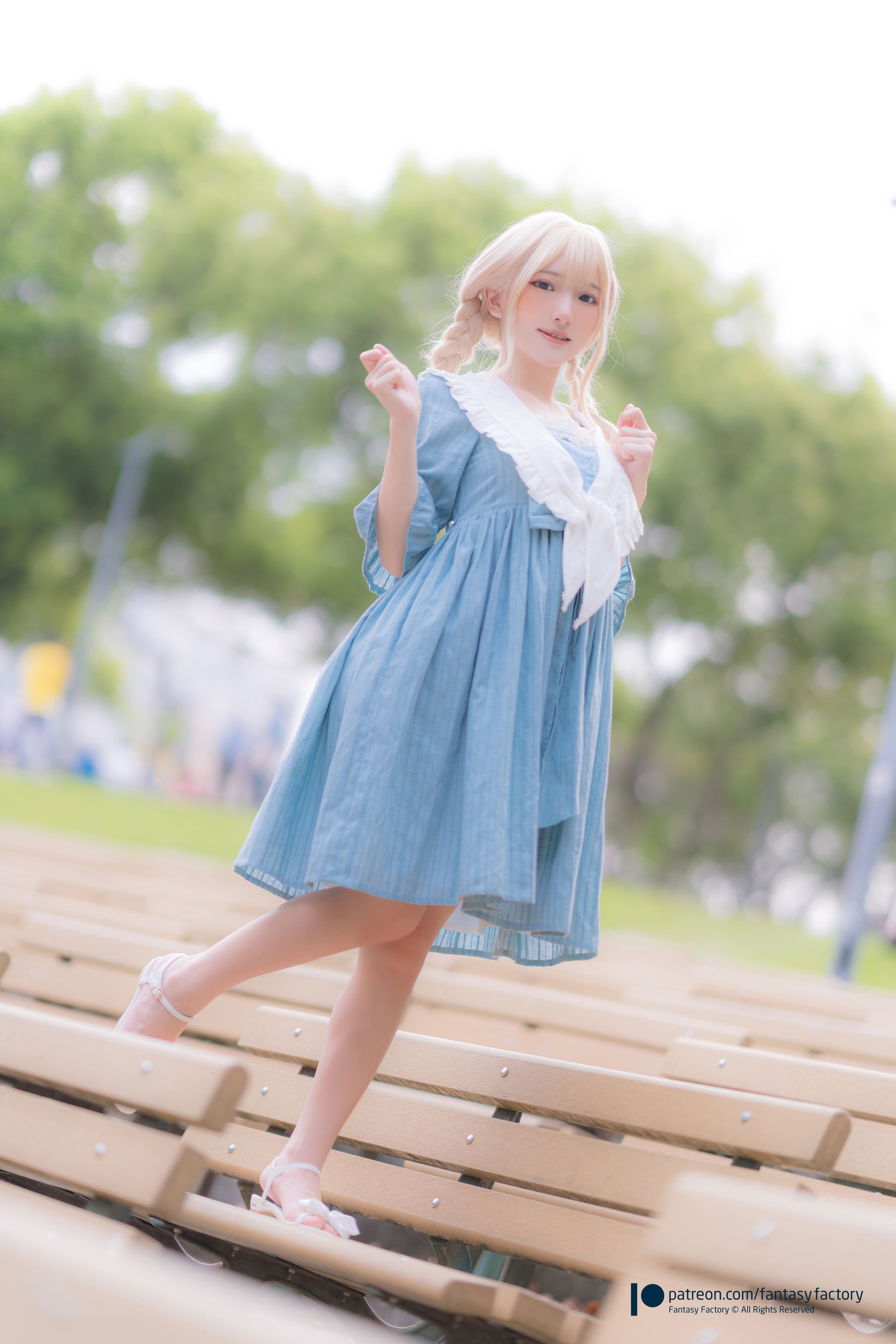 [Cosplay写真] 小丁 《Fantasy Factory》 - 2020.07 女仆 JK 死库水