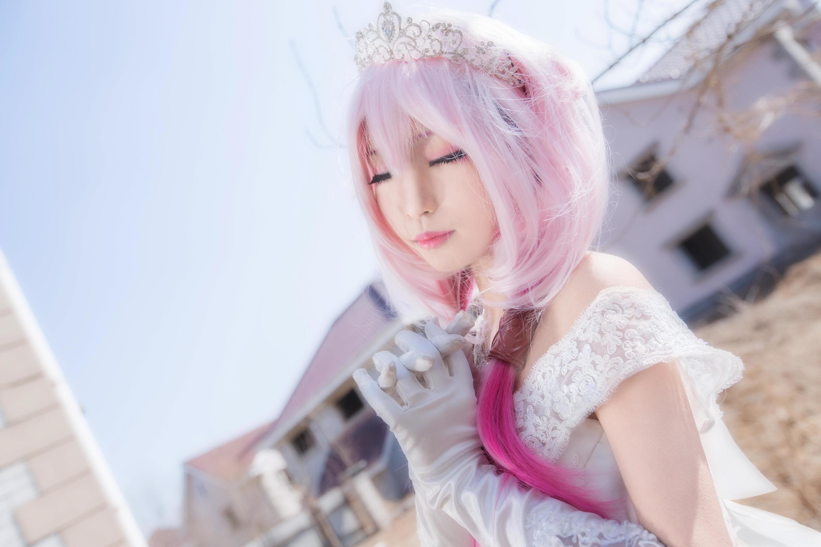 [Cosplay写真] 萌妹白易子教主 - 罪恶王冠