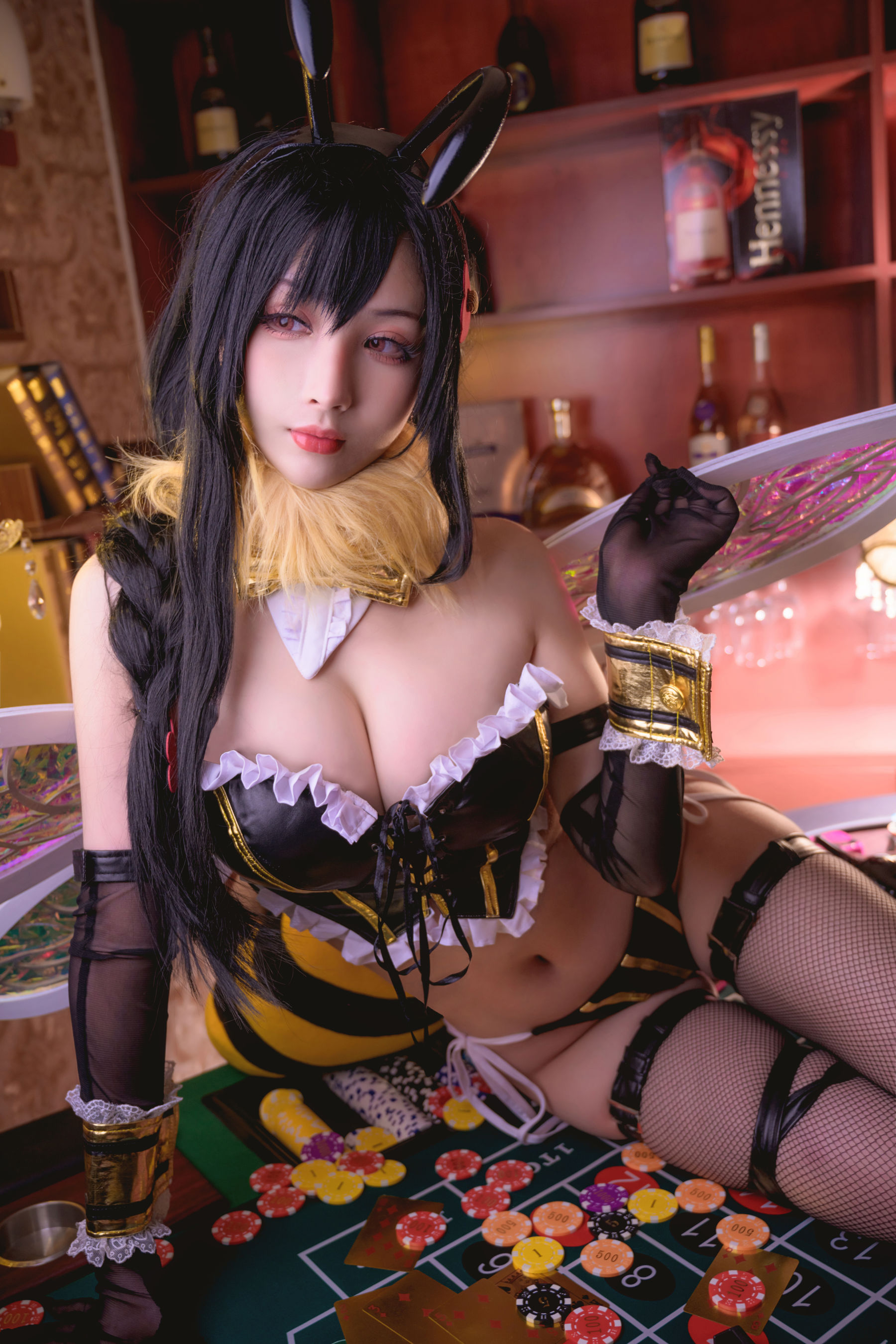 [Cosplay写真] COS福利rioko凉凉子 - 蒂法little bee