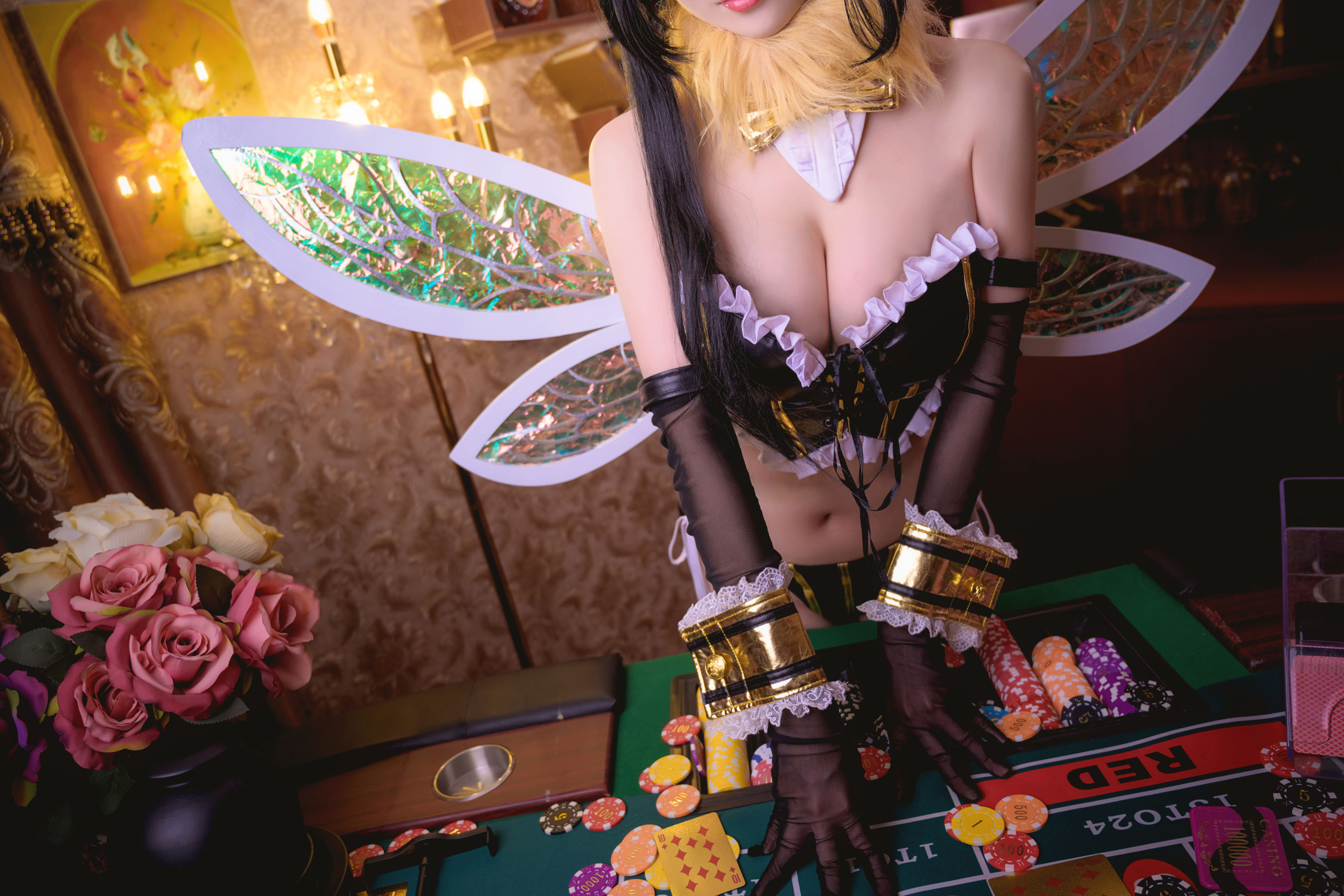 [Cosplay写真] COS福利rioko凉凉子 - 蒂法little bee