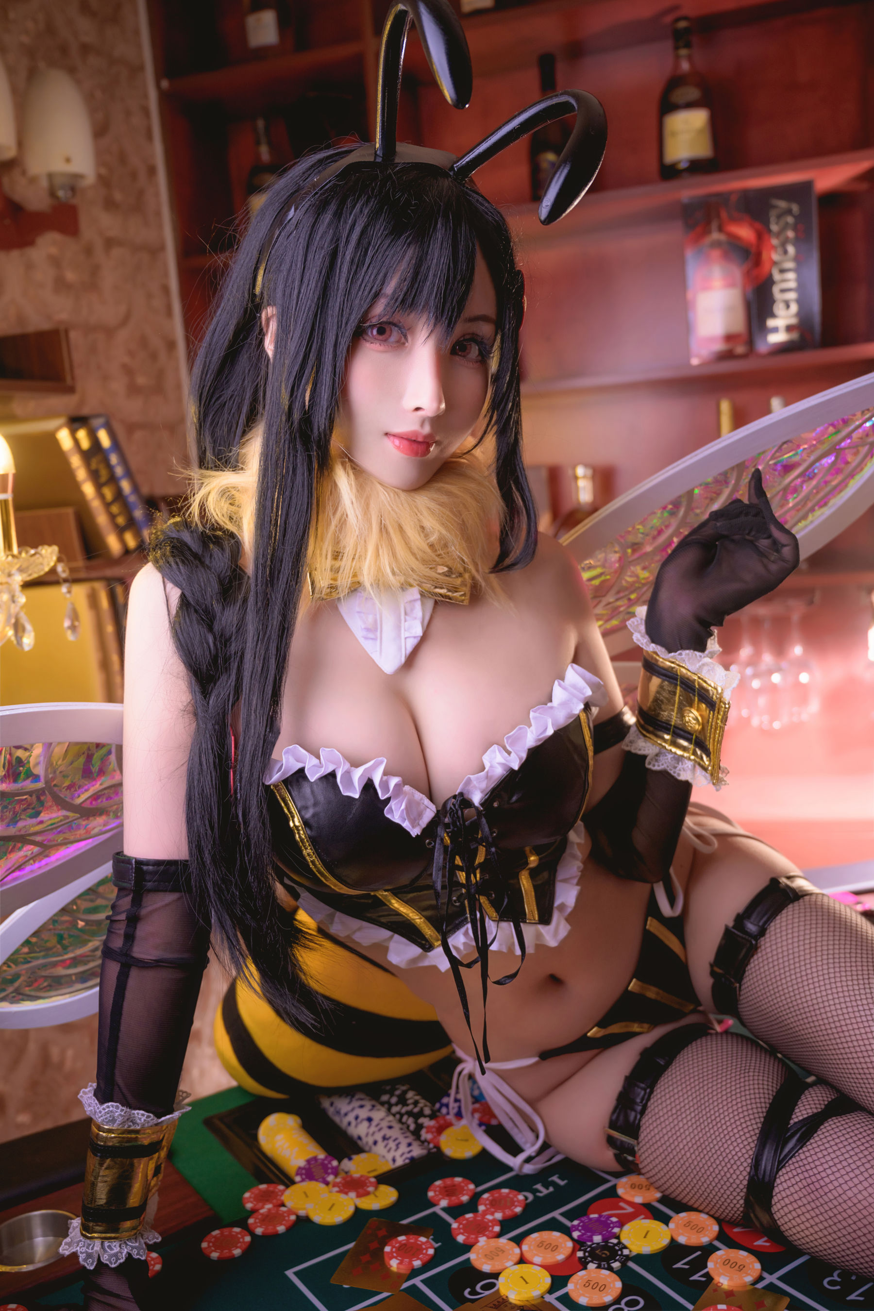 [Cosplay写真] COS福利rioko凉凉子 - 蒂法little bee