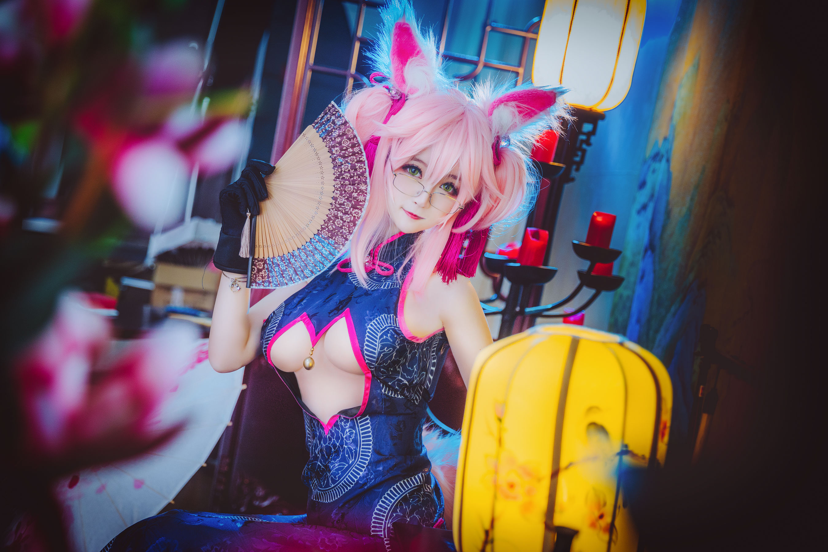 [Cosplay写真] 萌宠博主yui金鱼 - 旗袍 玉藻前