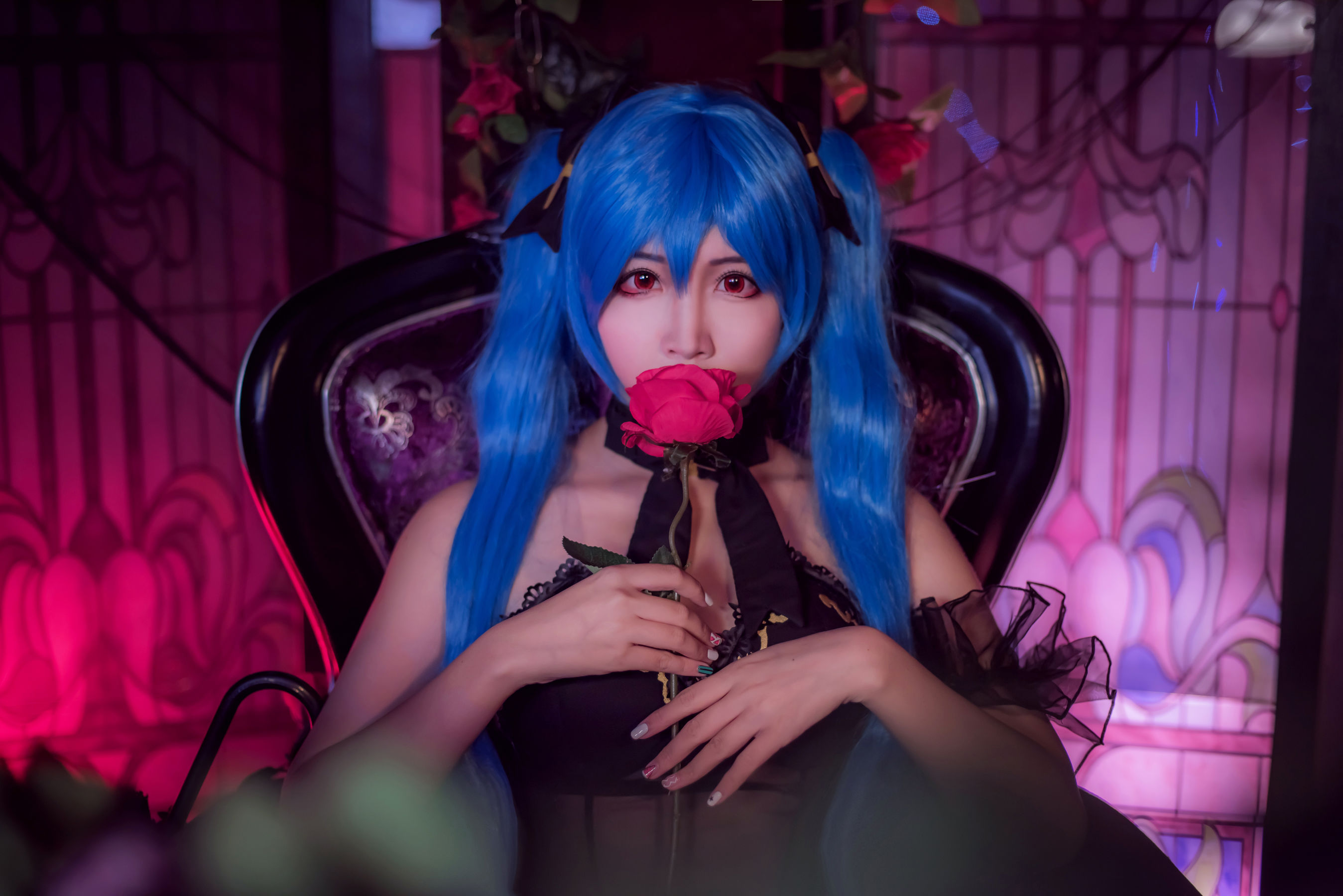 [Cosplay写真] 人气Coser二佐Nisa - 初音