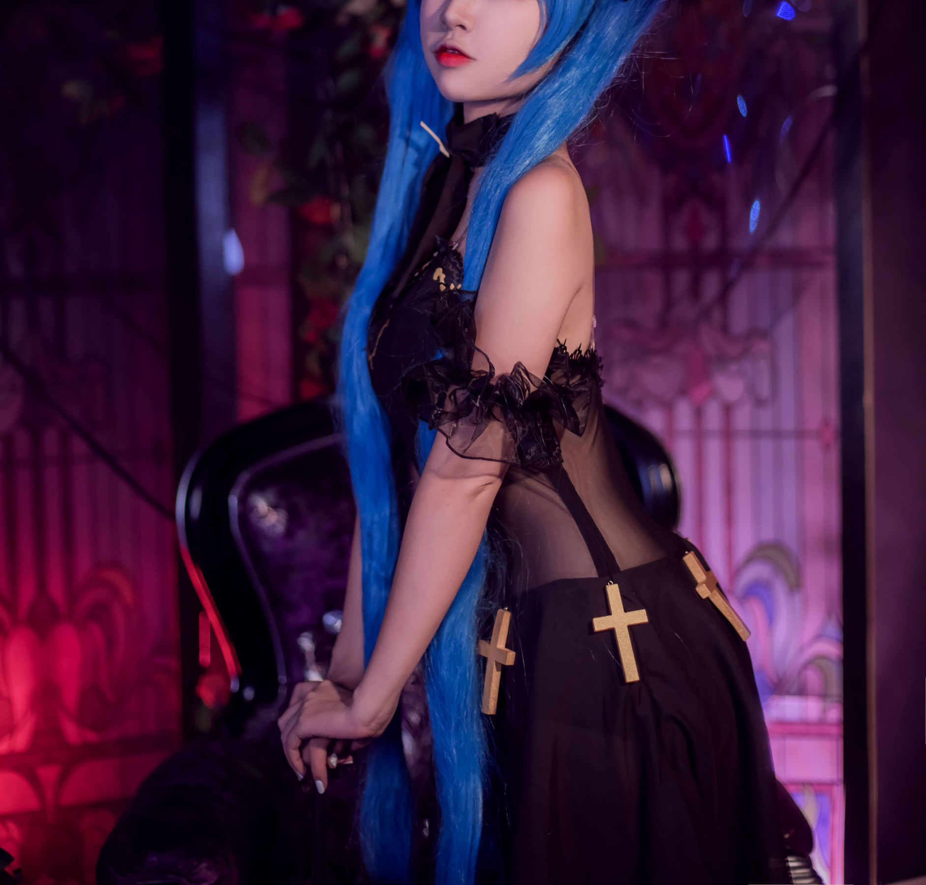 [Cosplay写真] 人气Coser二佐Nisa - 初音