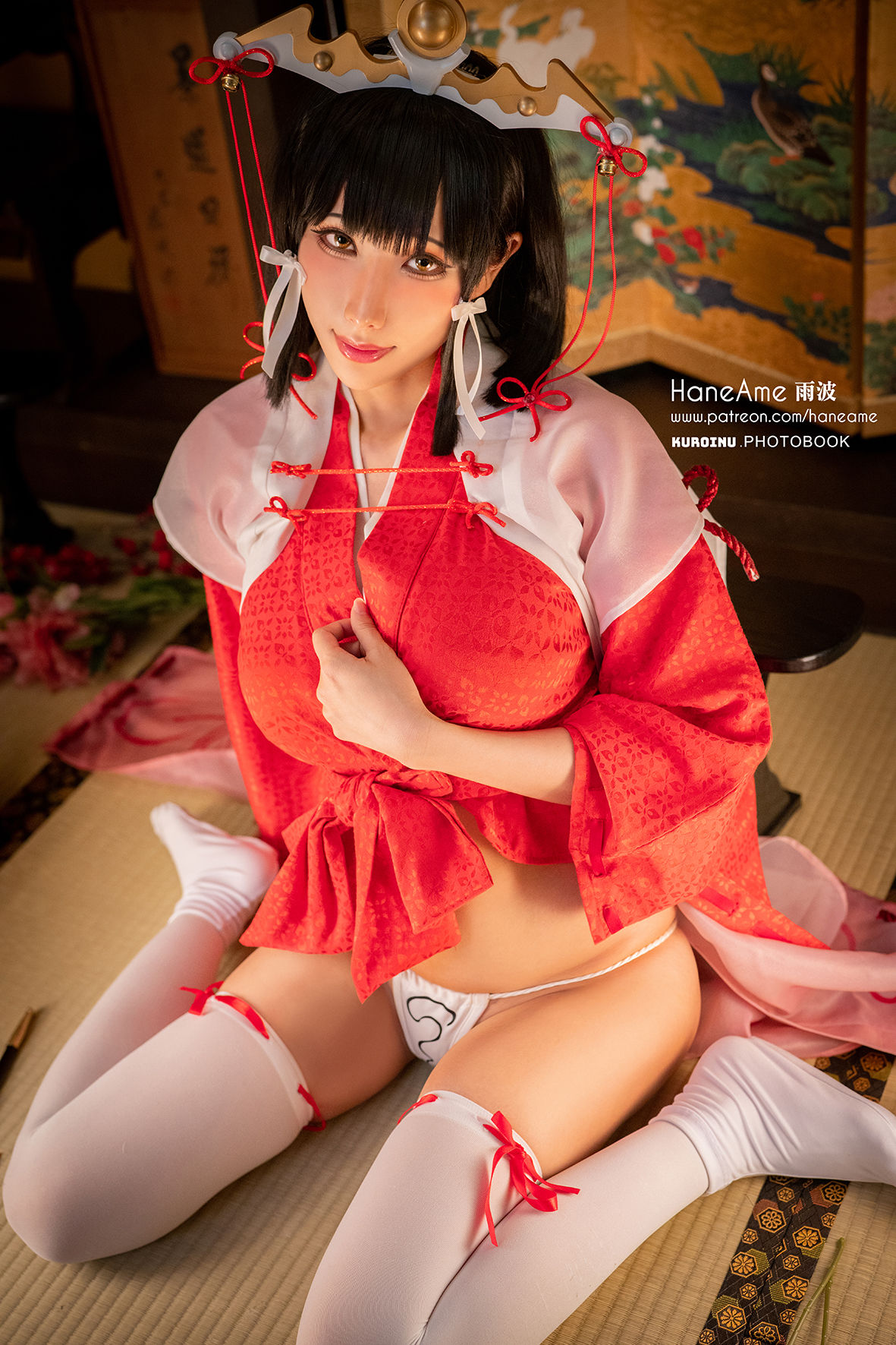 [Cosplay写真] Hane Ame 雨波 - 黑兽