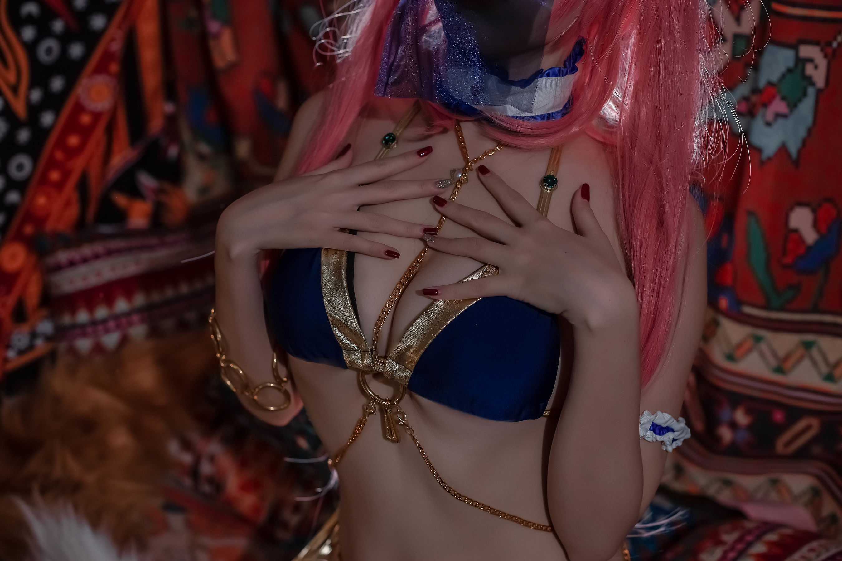 [Cosplay写真] 人气Coser二佐Nisa - 玉藻前舞娘