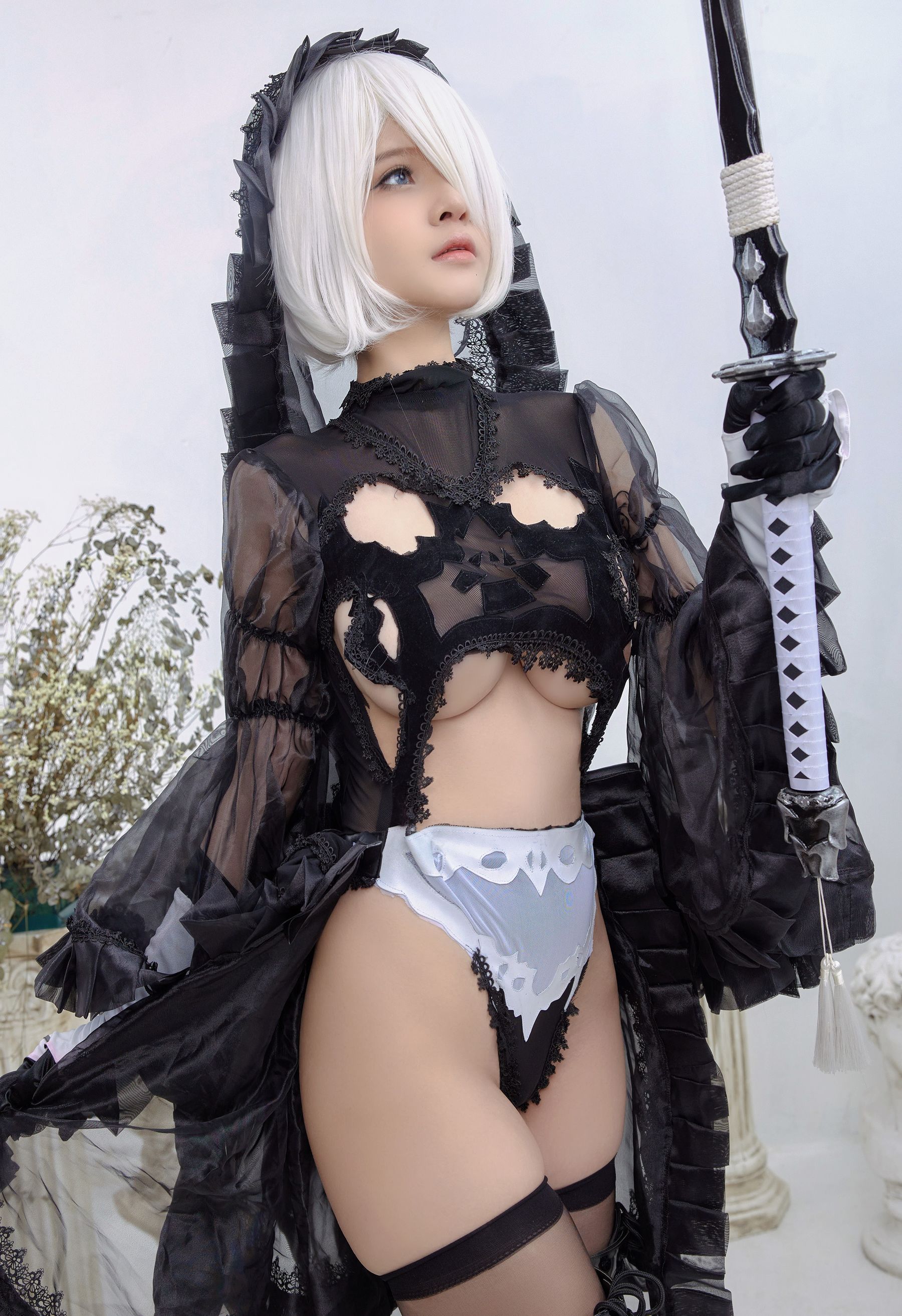 [Cosplay写真] Azami福利 - 2B Black Dress