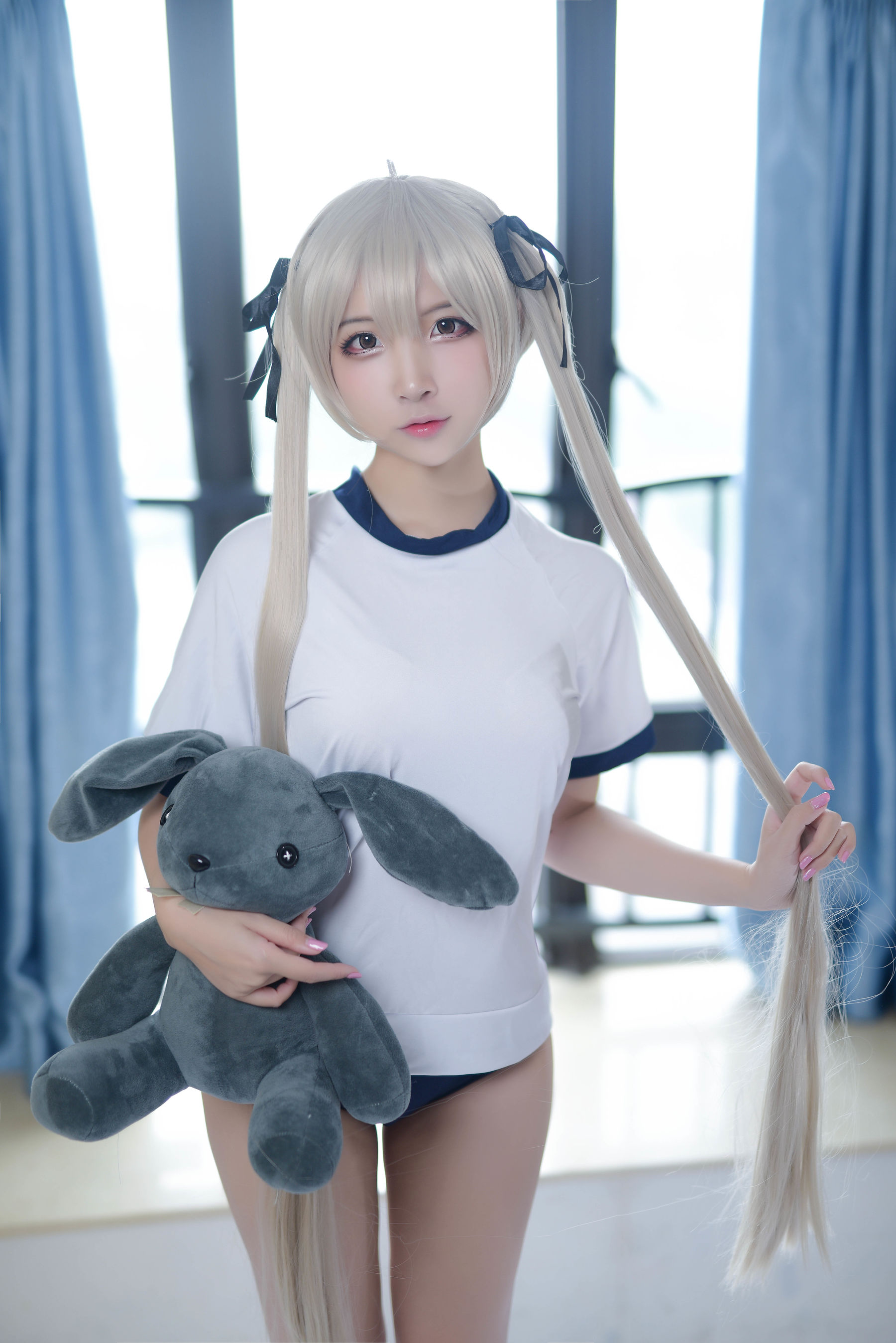 [Cosplay写真] 人气Coser二佐Nisa - 穹妹运动服
