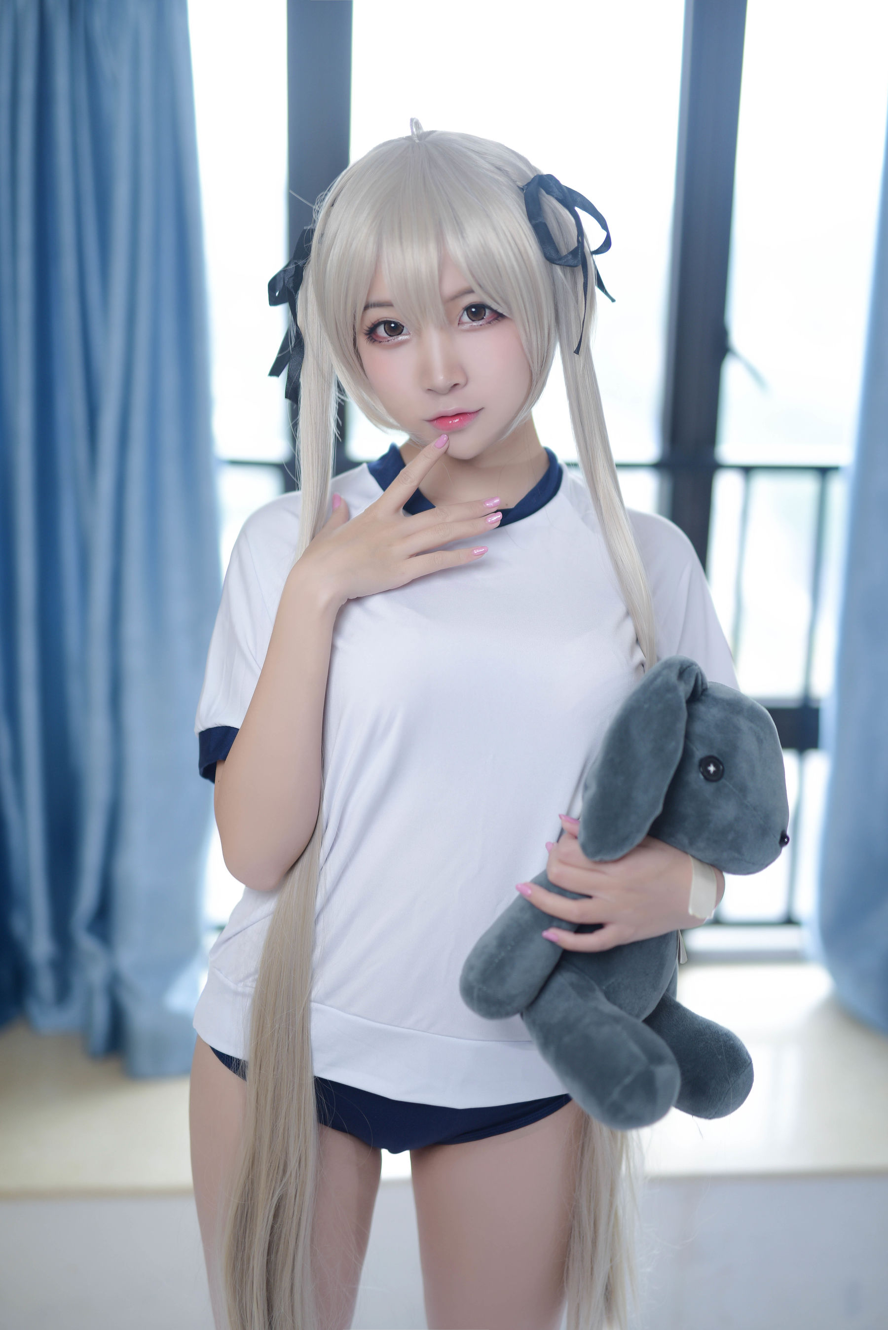 [Cosplay写真] 人气Coser二佐Nisa - 穹妹运动服